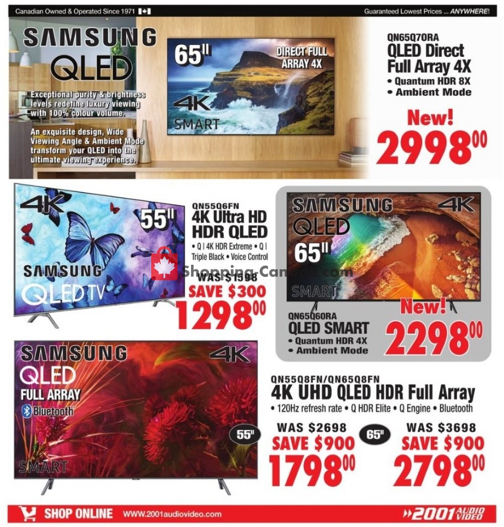 2001 Audio Video flyer from Friday April 19, 2019 to Thursday April 25, 2019 - page 10