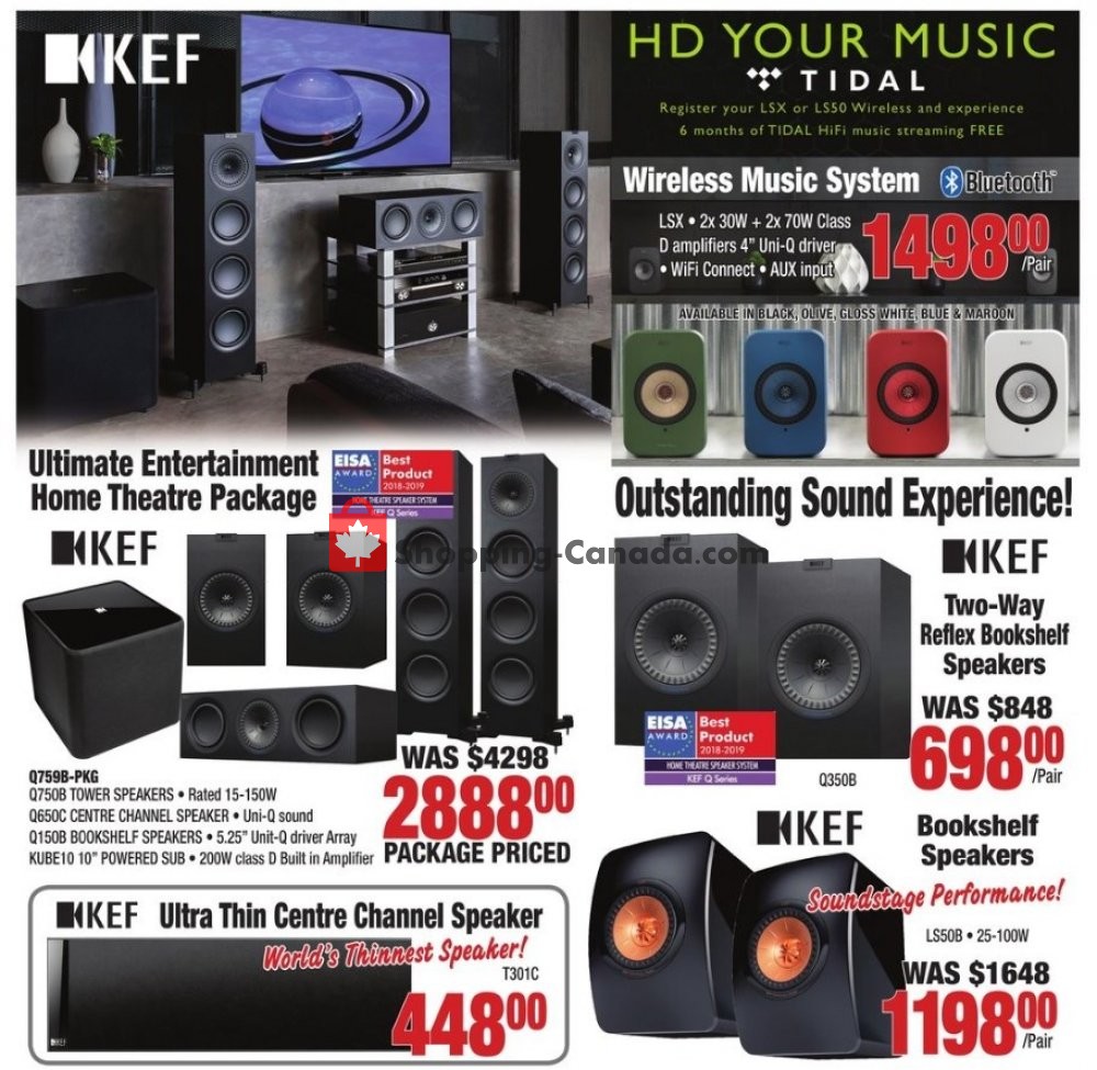 2001 Audio Video flyer from Friday April 19, 2019 to Thursday April 25, 2019 - page 19