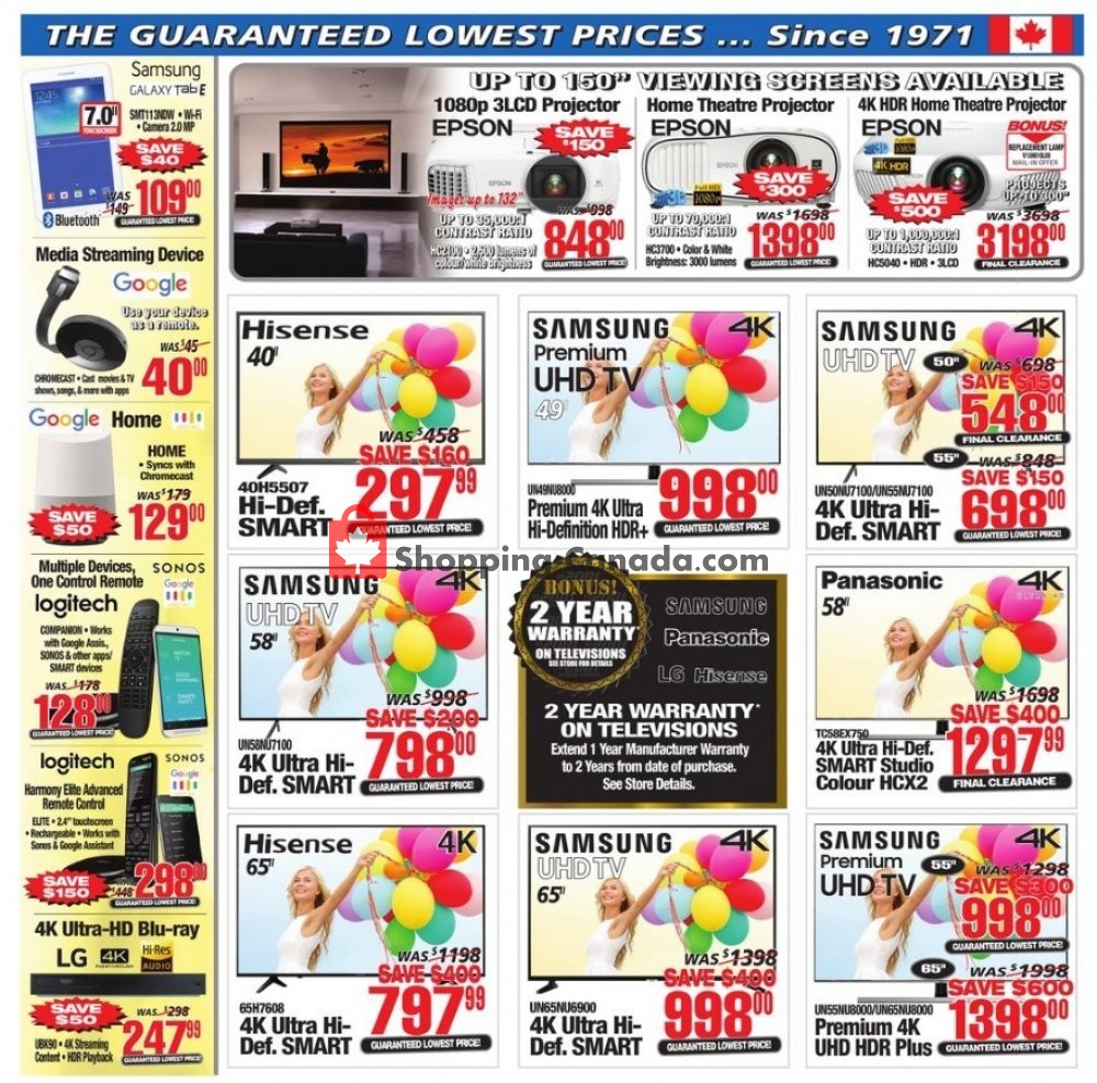 2001 Audio Video flyer from Friday April 19, 2019 to Thursday April 25, 2019 - page 2