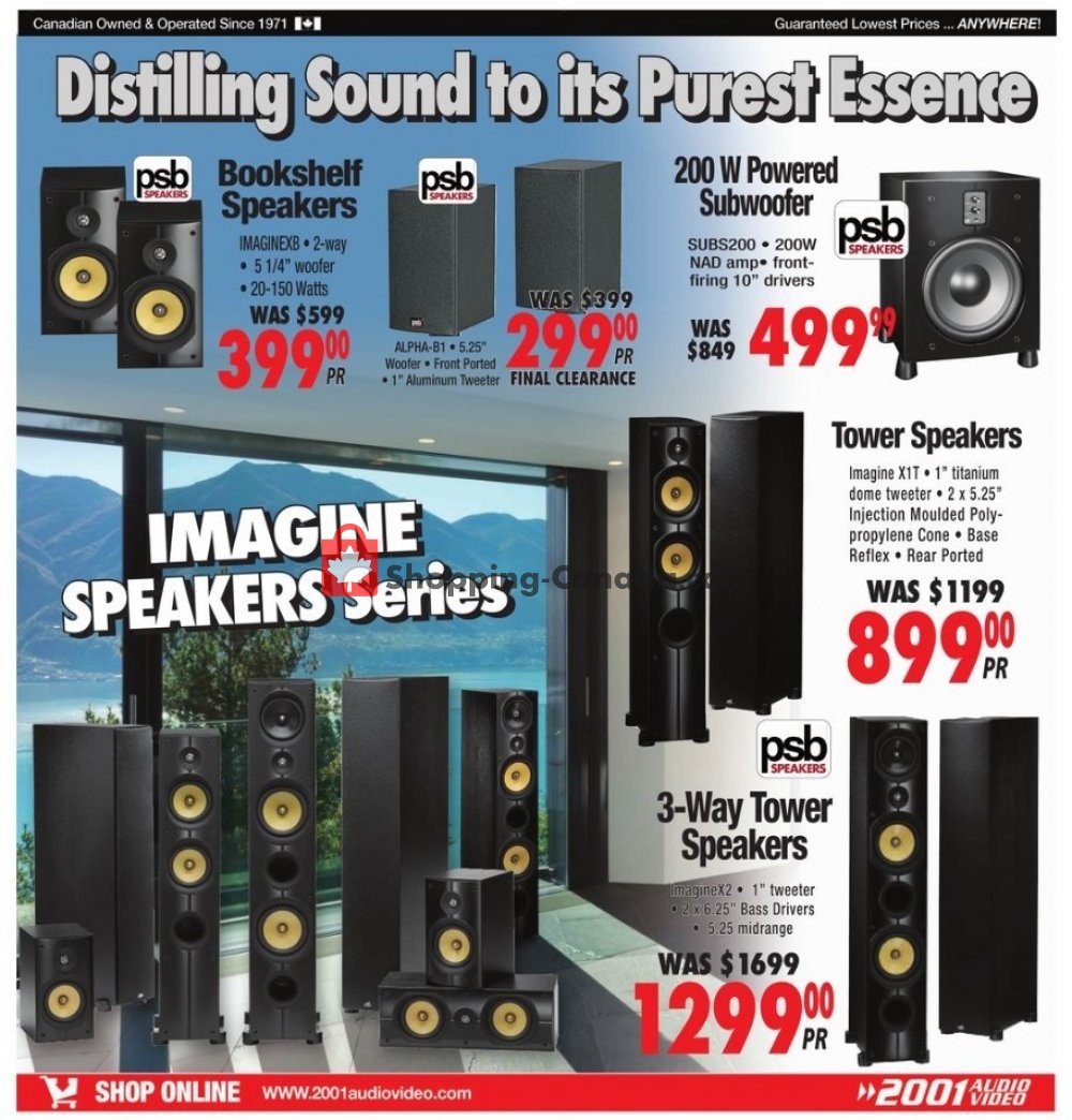 2001 Audio Video flyer from Friday April 19, 2019 to Thursday April 25, 2019 - page 20