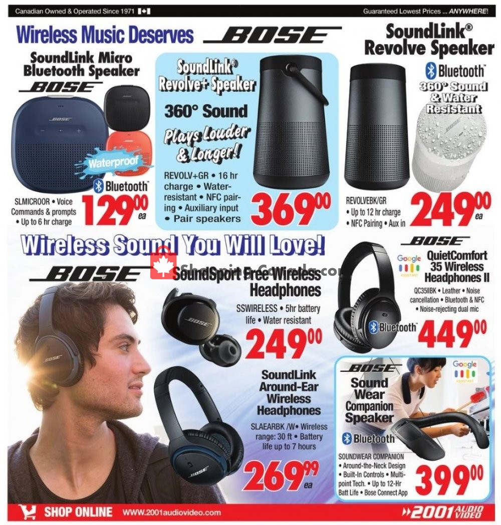 2001 Audio Video flyer from Friday April 19, 2019 to Thursday April 25, 2019 - page 21