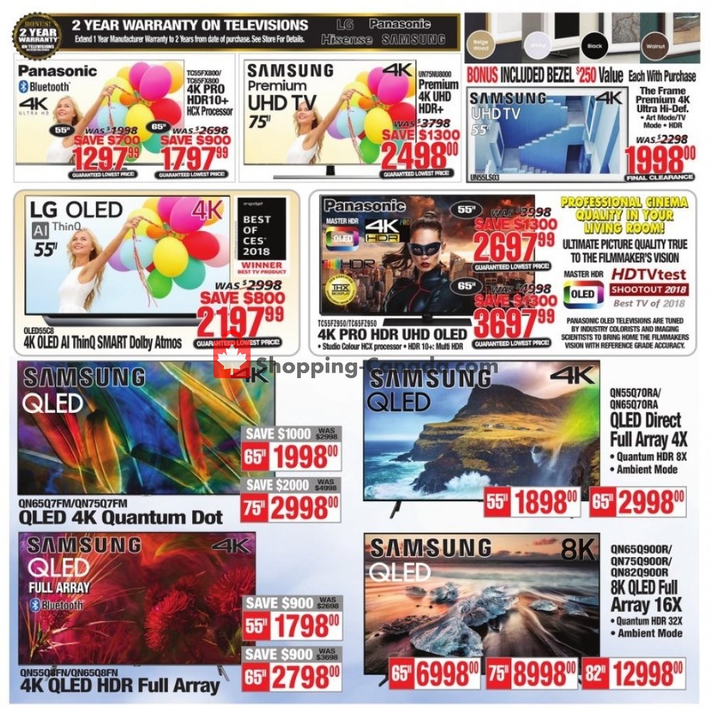 2001 Audio Video flyer from Friday April 19, 2019 to Thursday April 25, 2019 - page 3