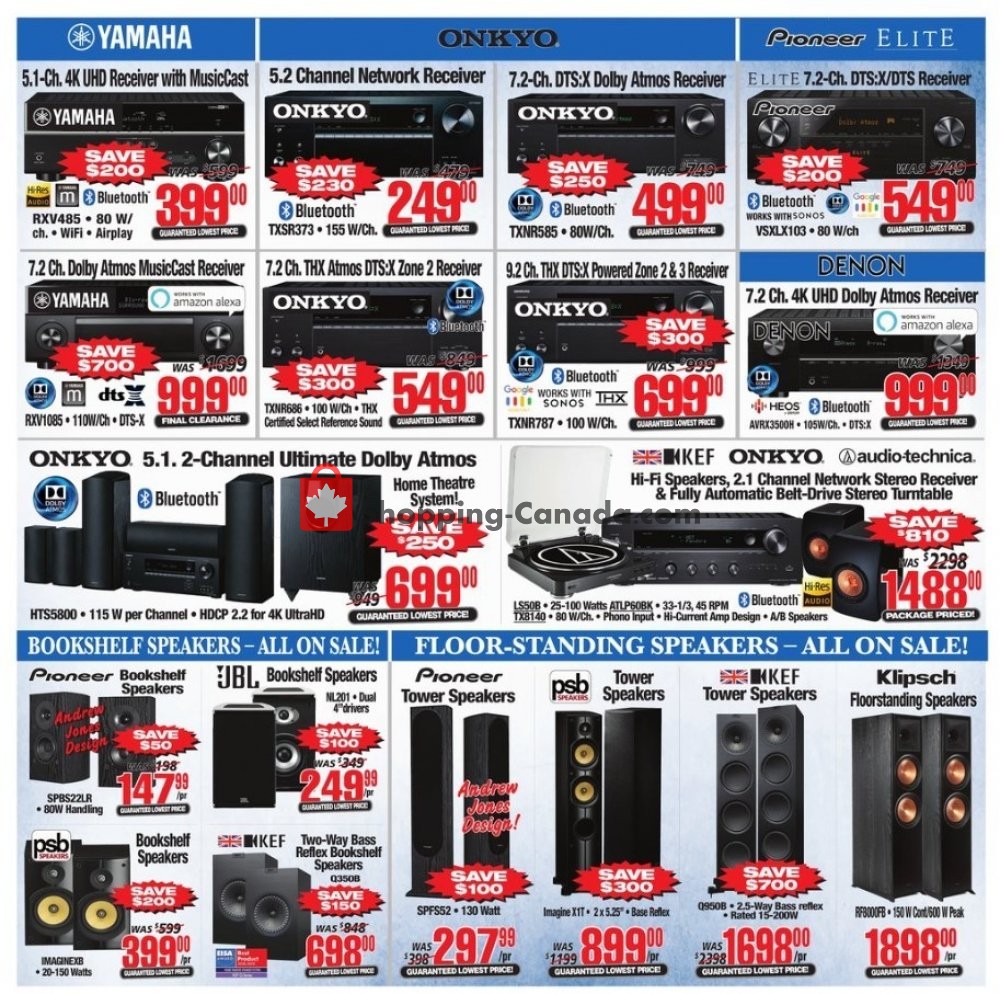 2001 Audio Video flyer from Friday April 19, 2019 to Thursday April 25, 2019 - page 4