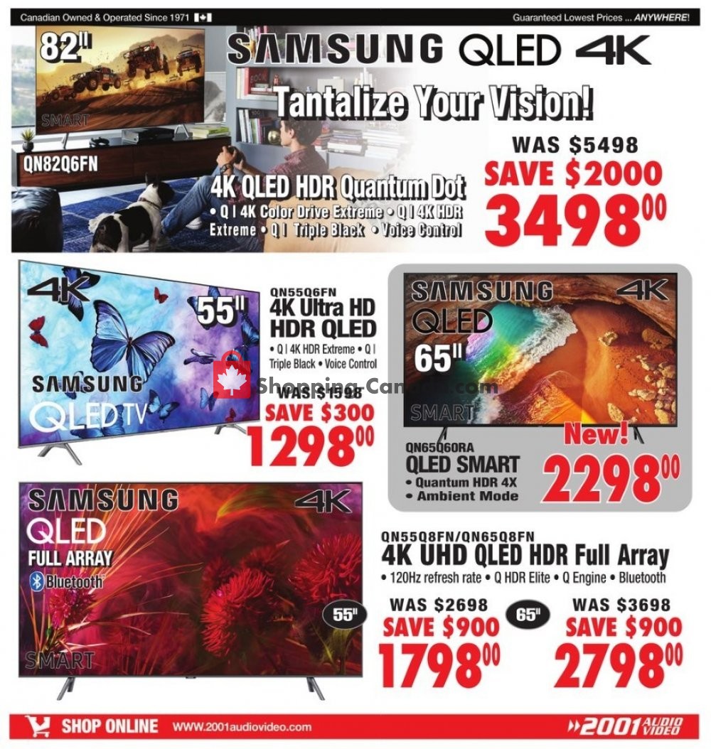 2001 Audio Video flyer from Friday April 12, 2019 to Thursday April 18, 2019 - page 10