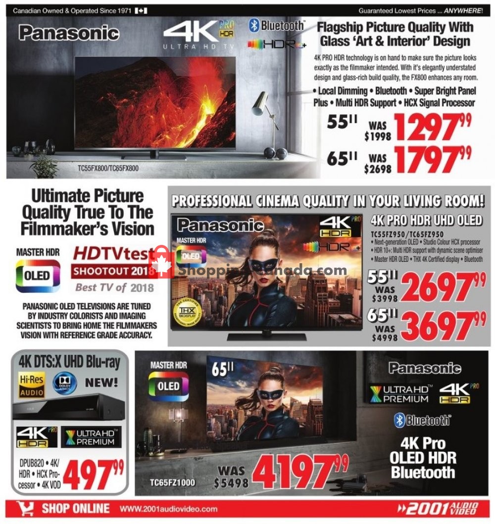 2001 Audio Video flyer from Friday April 12, 2019 to Thursday April 18, 2019 - page 11