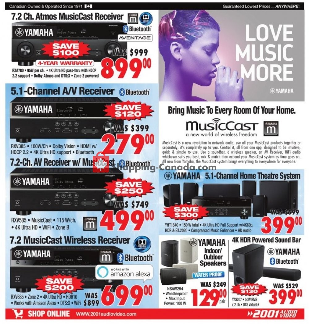 2001 Audio Video flyer from Friday April 12, 2019 to Thursday April 18, 2019 - page 17