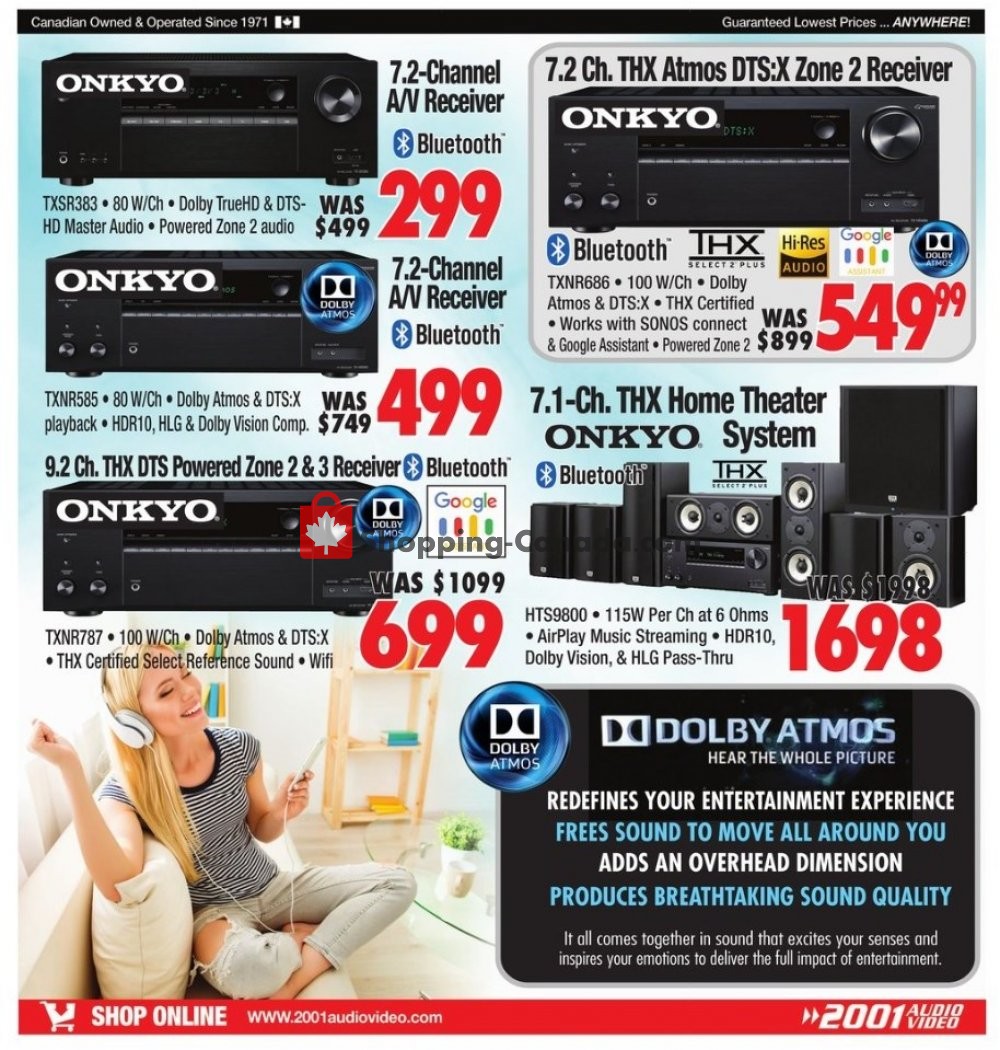 2001 Audio Video flyer from Friday April 12, 2019 to Thursday April 18, 2019 - page 18