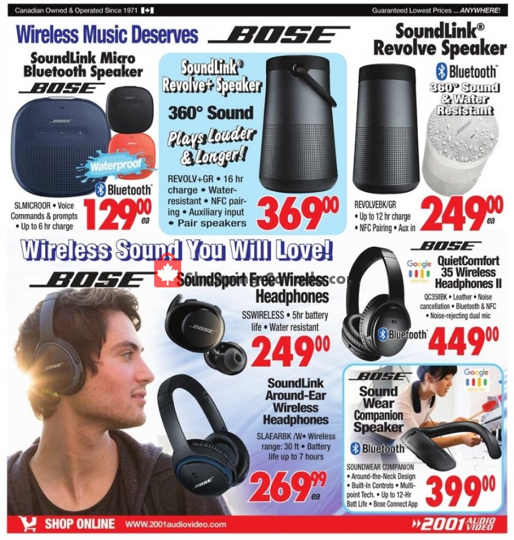 2001 Audio Video flyer from Friday April 12, 2019 to Thursday April 18, 2019 - page 21