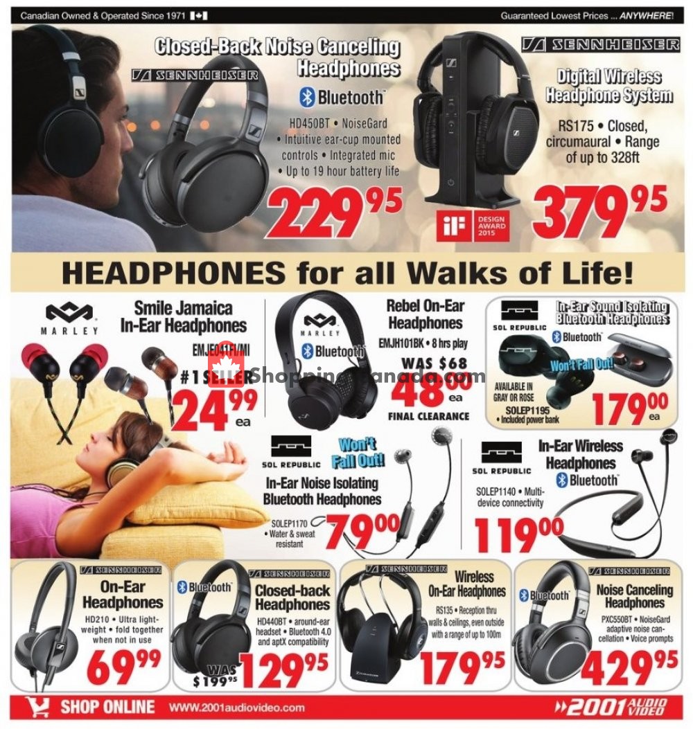 2001 Audio Video flyer from Friday April 12, 2019 to Thursday April 18, 2019 - page 22