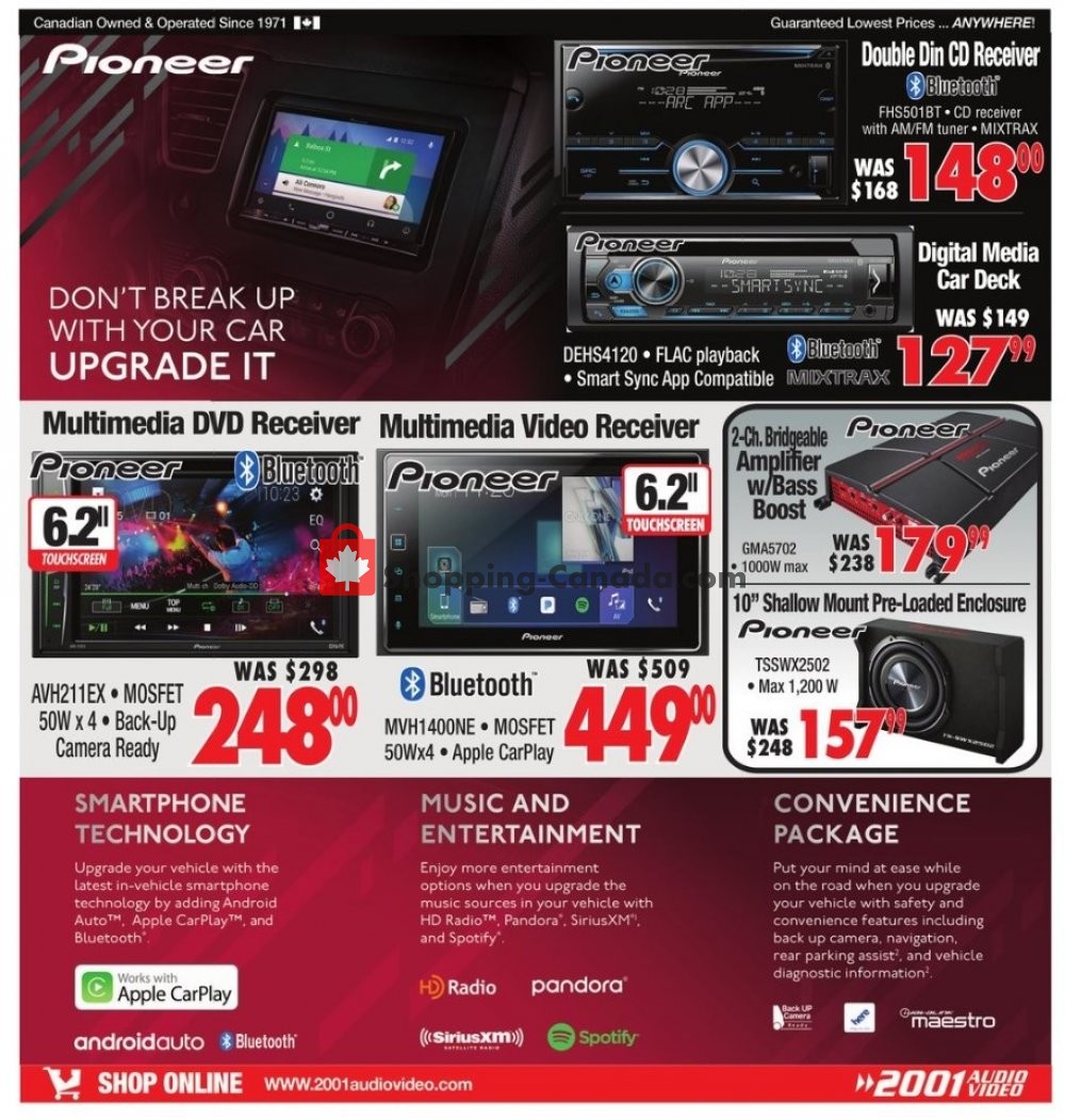 2001 Audio Video flyer from Friday April 12, 2019 to Thursday April 18, 2019 - page 23