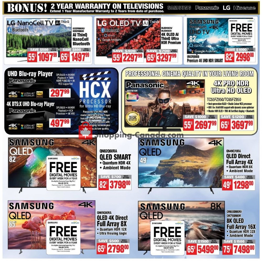 2001 Audio Video flyer from Friday September 6, 2019 to Thursday September 12, 2019 - page 3