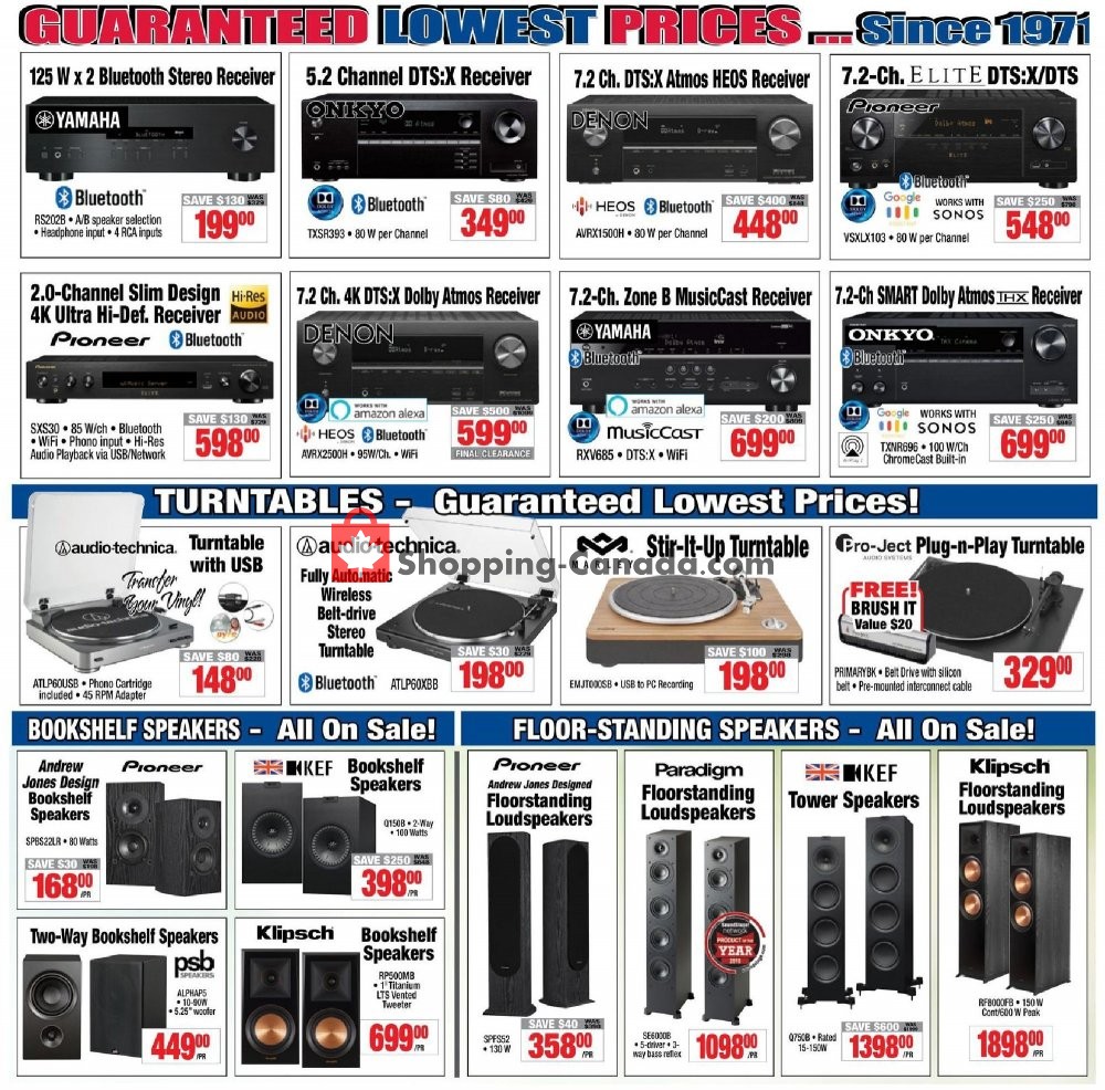 2001 Audio Video flyer from Friday September 6, 2019 to Thursday September 12, 2019 - page 4