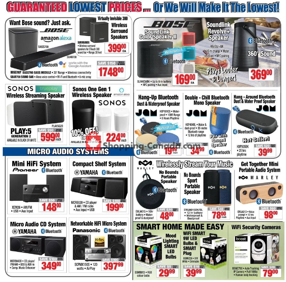 2001 Audio Video flyer from Friday September 6, 2019 to Thursday September 12, 2019 - page 6