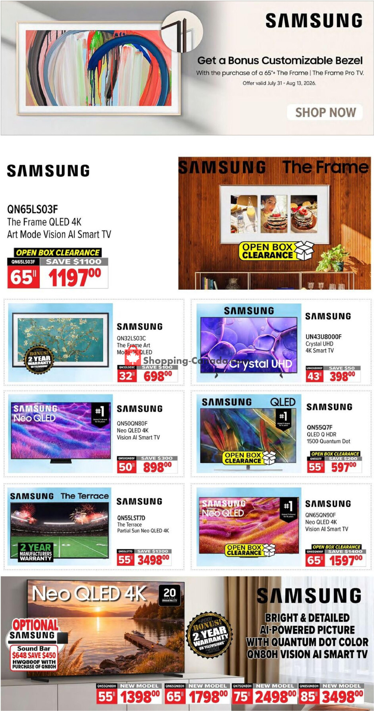 2001 Audio Video flyer from Friday August 14, 2026 to Thursday August 20, 2026 - page 3