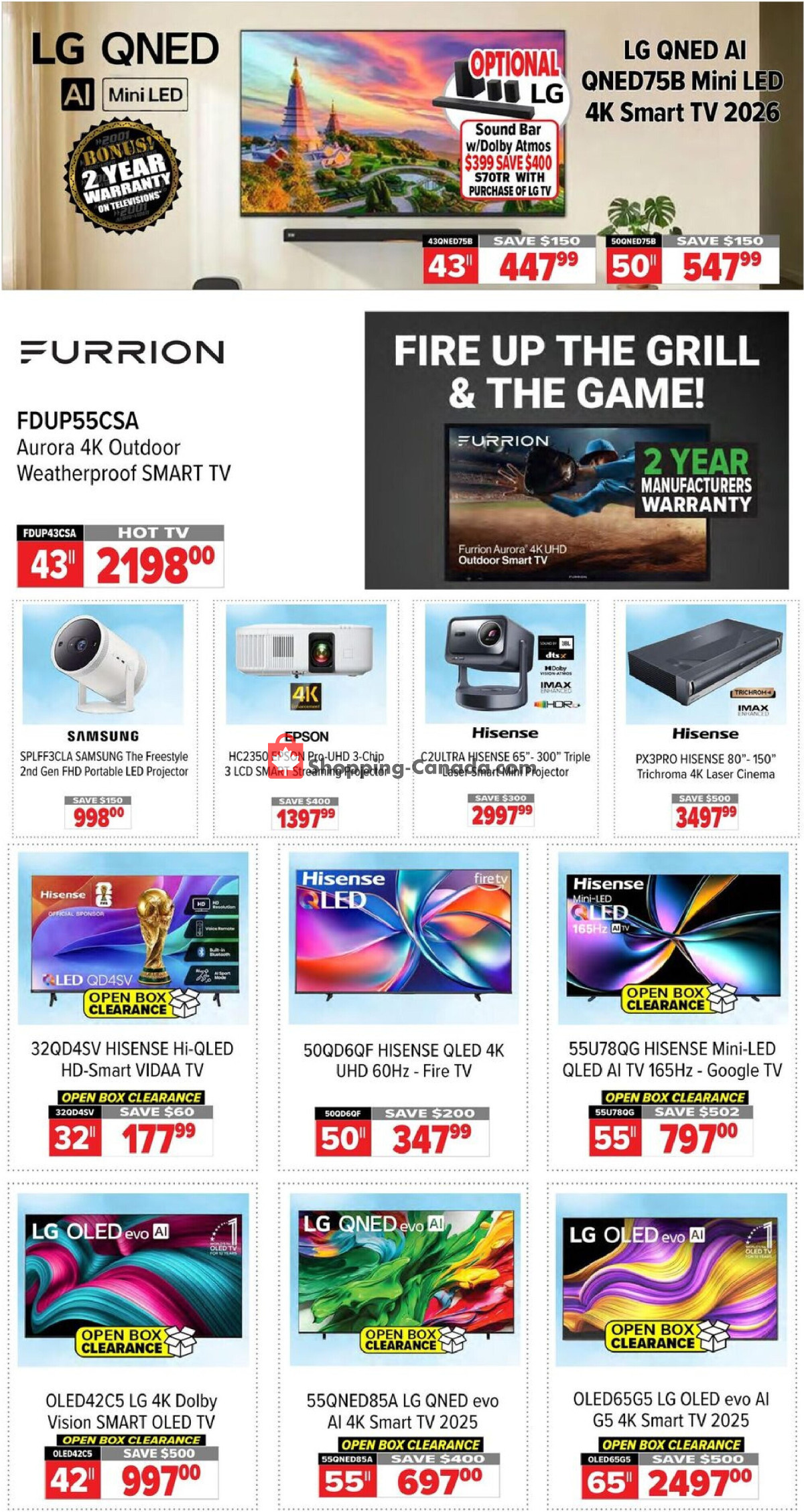 2001 Audio Video flyer from Friday August 28, 2026 to Thursday September 3, 2026 - page 2