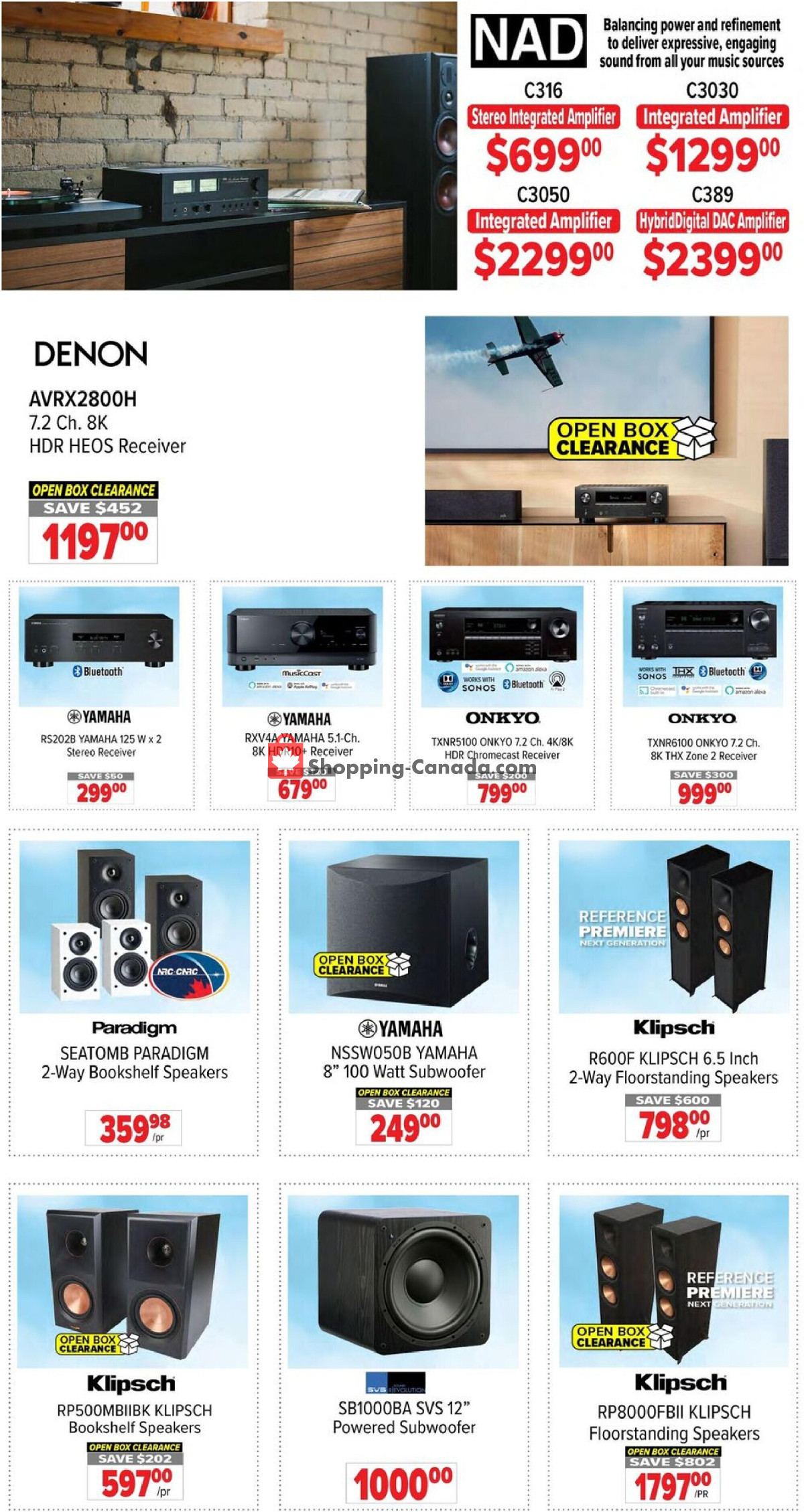 2001 Audio Video flyer from Friday August 28, 2026 to Thursday September 3, 2026 - page 4