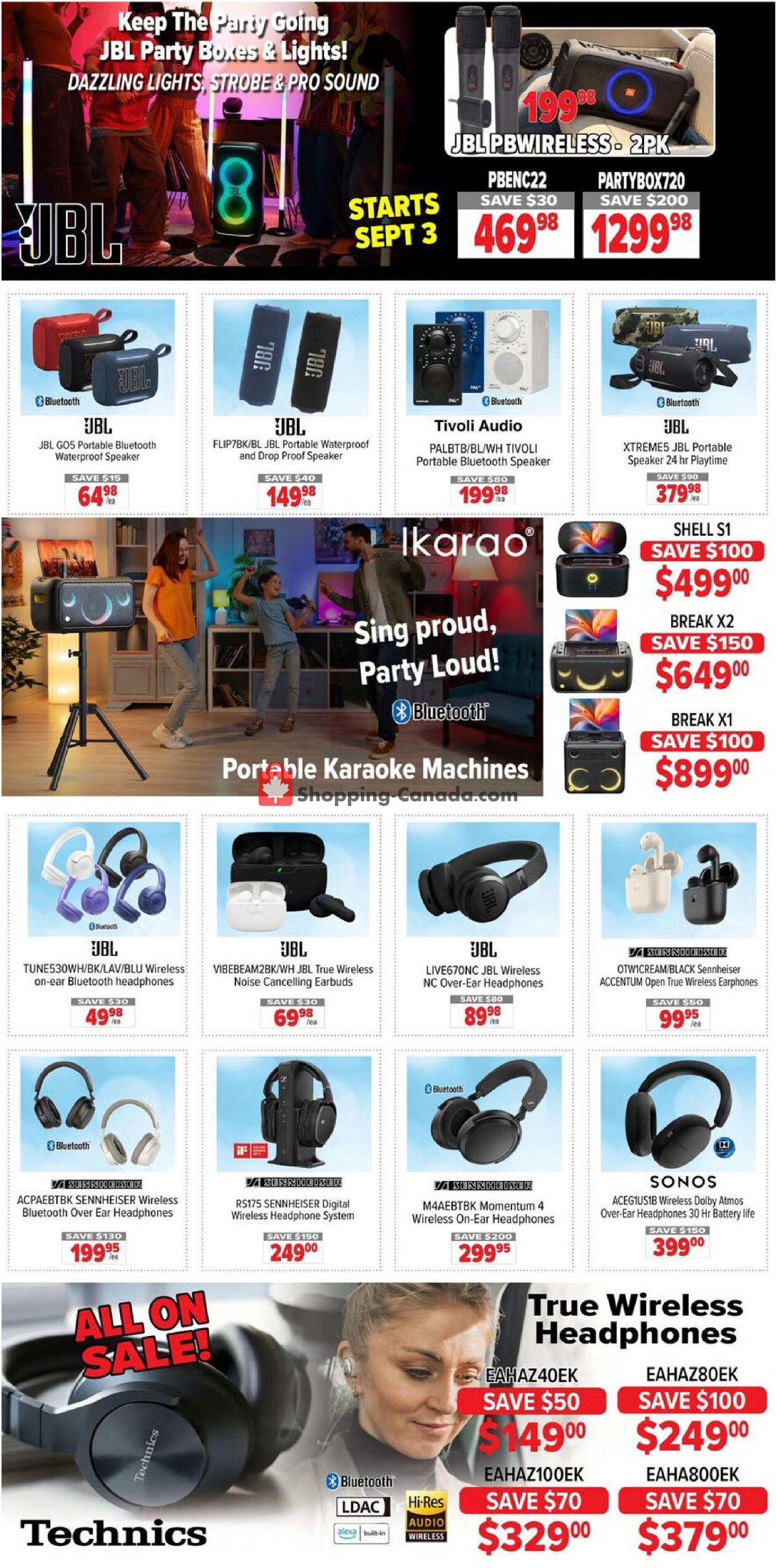 2001 Audio Video flyer from Friday August 28, 2026 to Thursday September 3, 2026 - page 6