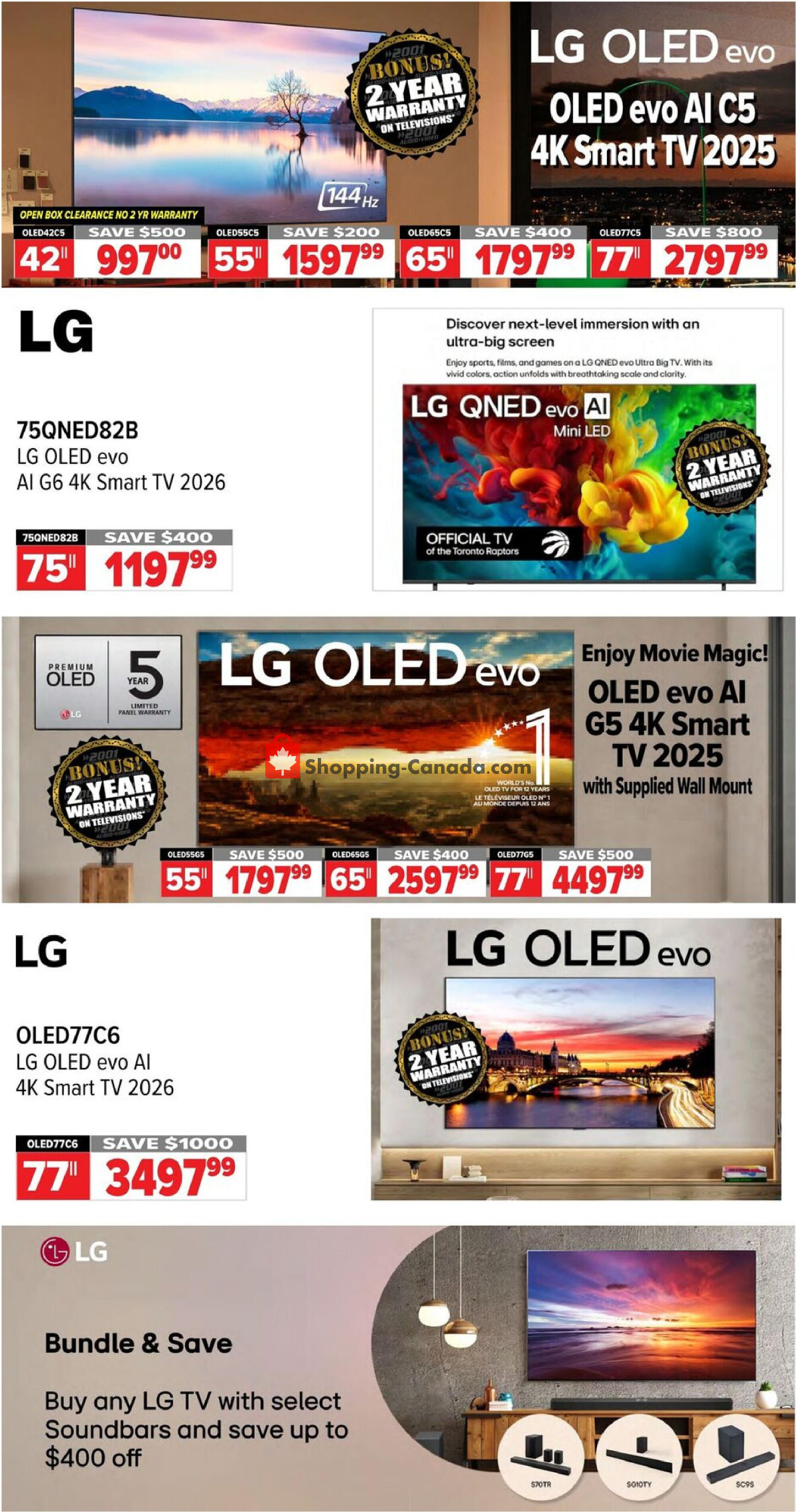 2001 Audio Video flyer from Friday July 10, 2026 to Thursday July 16, 2026 - page 8