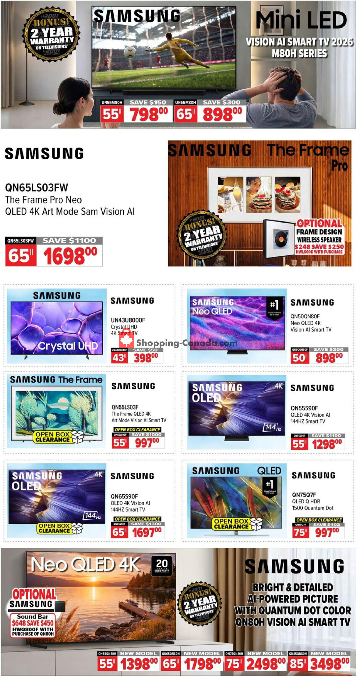 2001 Audio Video flyer from Friday July 17, 2026 to Thursday July 23, 2026 - page 3