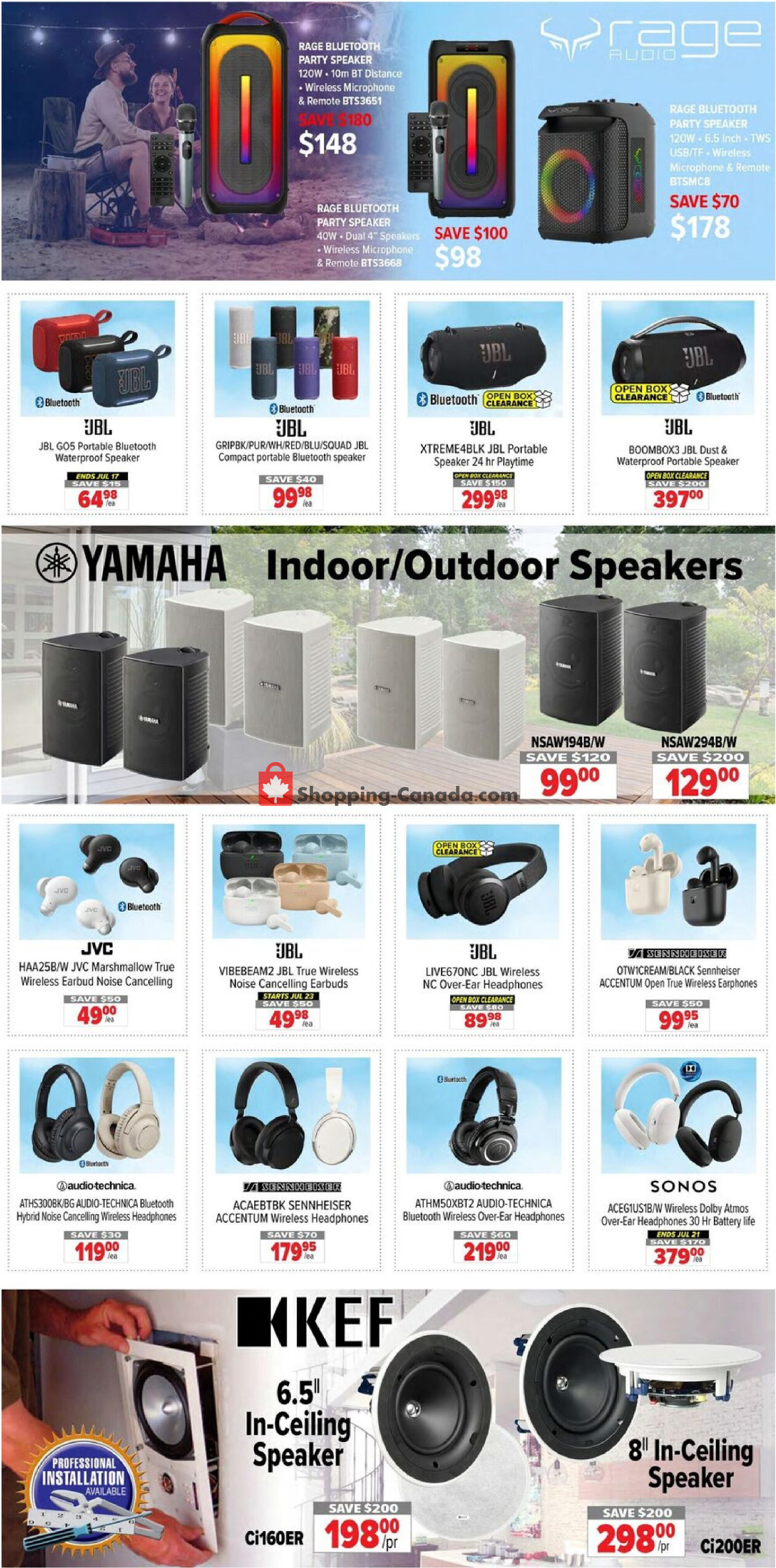 2001 Audio Video flyer from Friday July 17, 2026 to Thursday July 23, 2026 - page 6