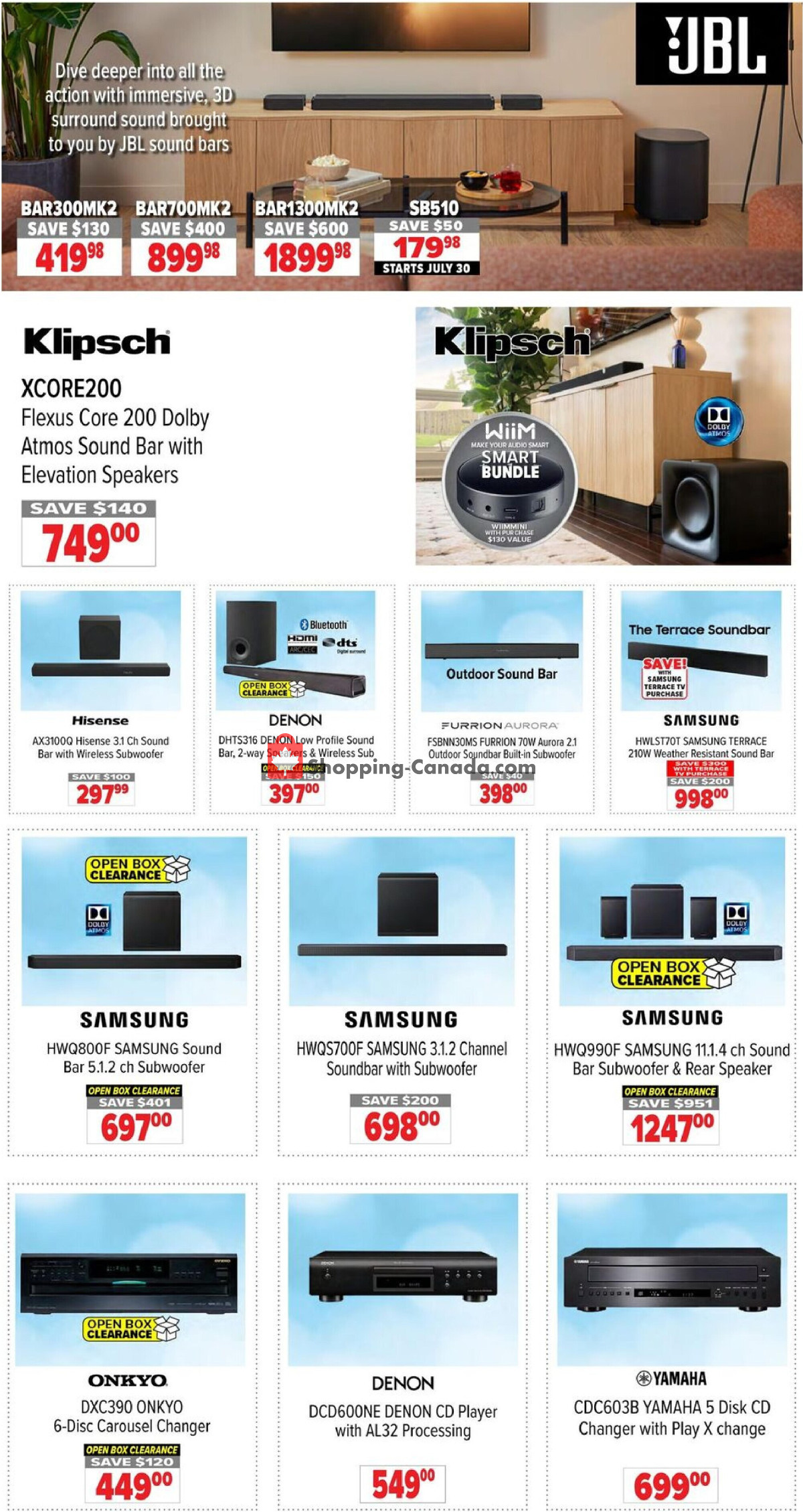2001 Audio Video flyer from Friday July 24, 2026 to Thursday July 30, 2026 - page 5