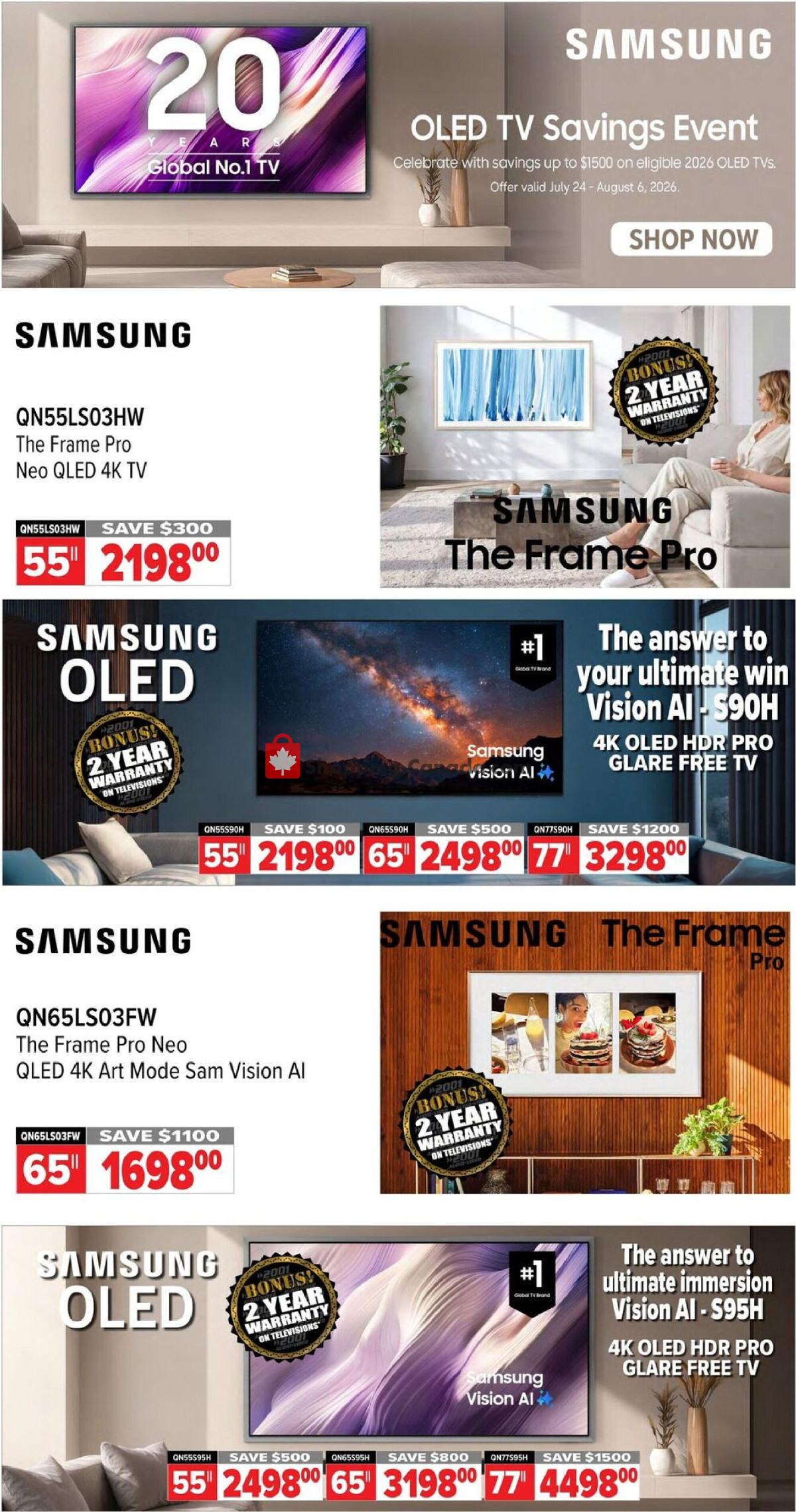 2001 Audio Video flyer from Friday July 24, 2026 to Thursday July 30, 2026 - page 7