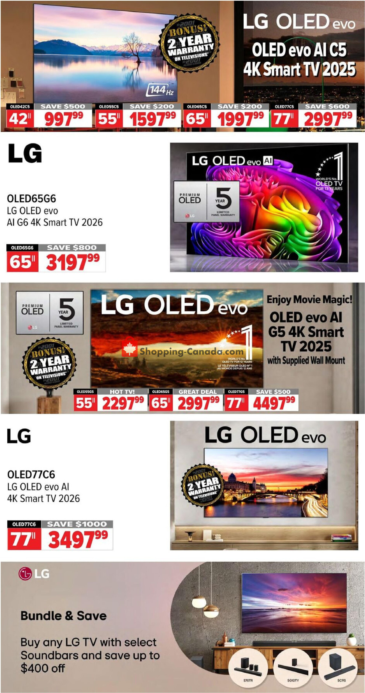 2001 Audio Video flyer from Friday July 3, 2026 to Thursday July 9, 2026 - page 8