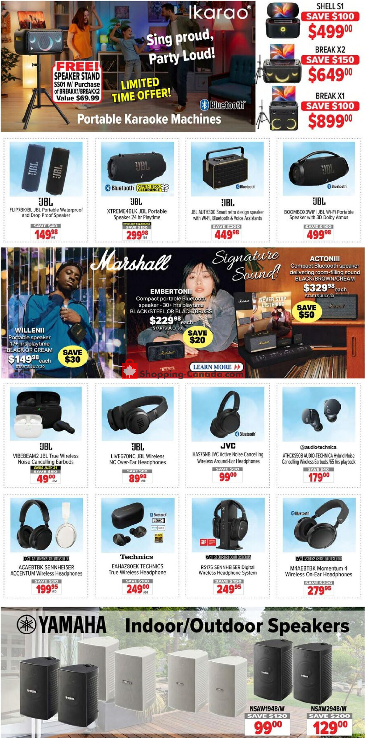2001 Audio Video flyer from Friday July 31, 2026 to Thursday August 6, 2026 - page 6