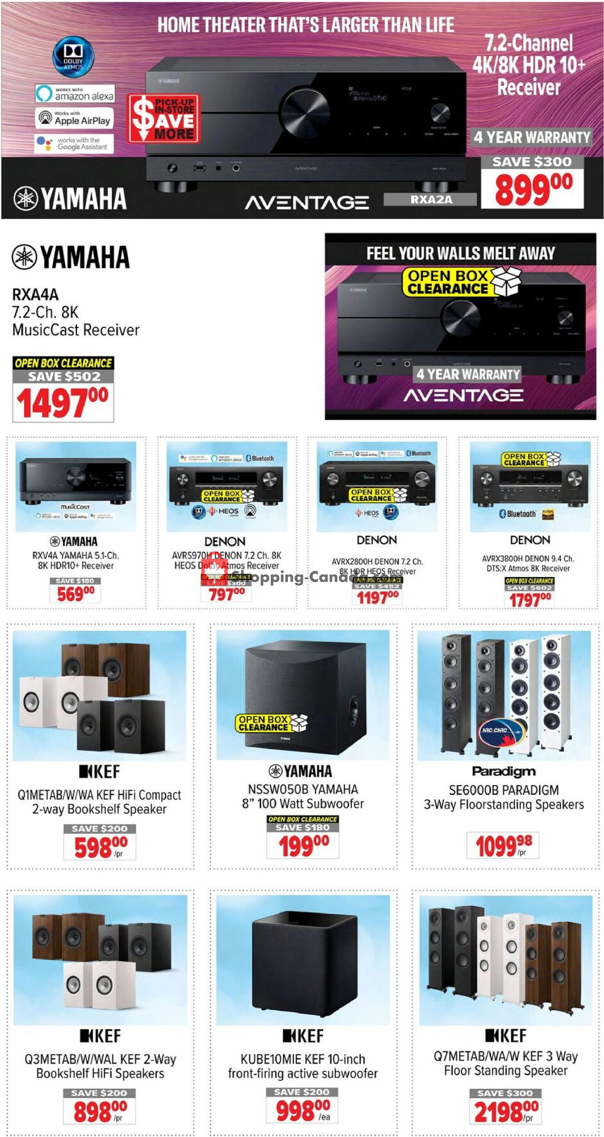 2001 Audio Video flyer from Friday June 12, 2026 to Thursday June 18, 2026 - page 4