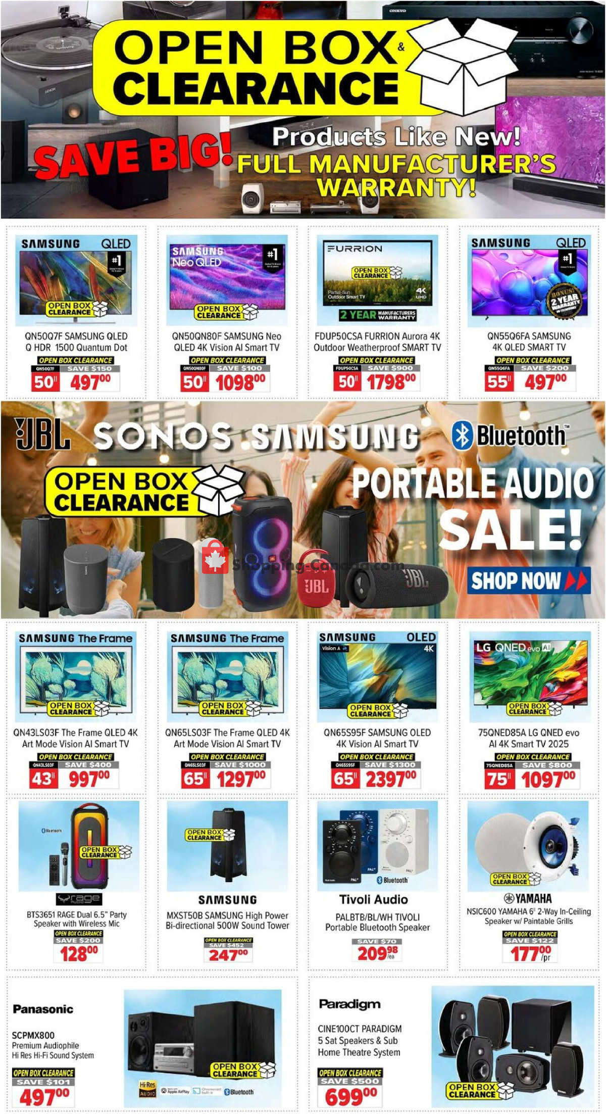 2001 Audio Video flyer from Friday May 29, 2026 to Thursday June 4, 2026 - page 14