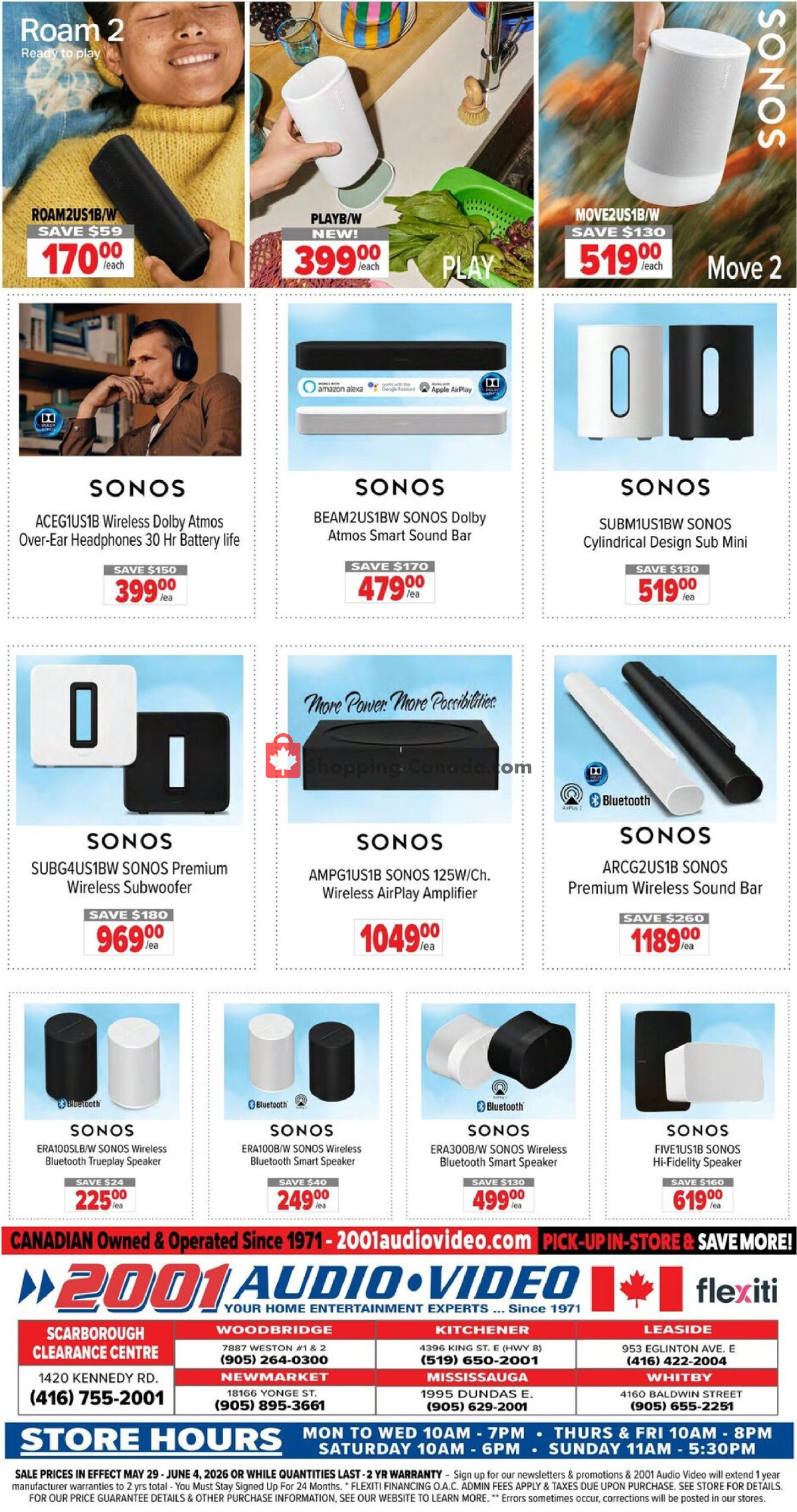 2001 Audio Video flyer from Friday May 29, 2026 to Thursday June 4, 2026 - page 15