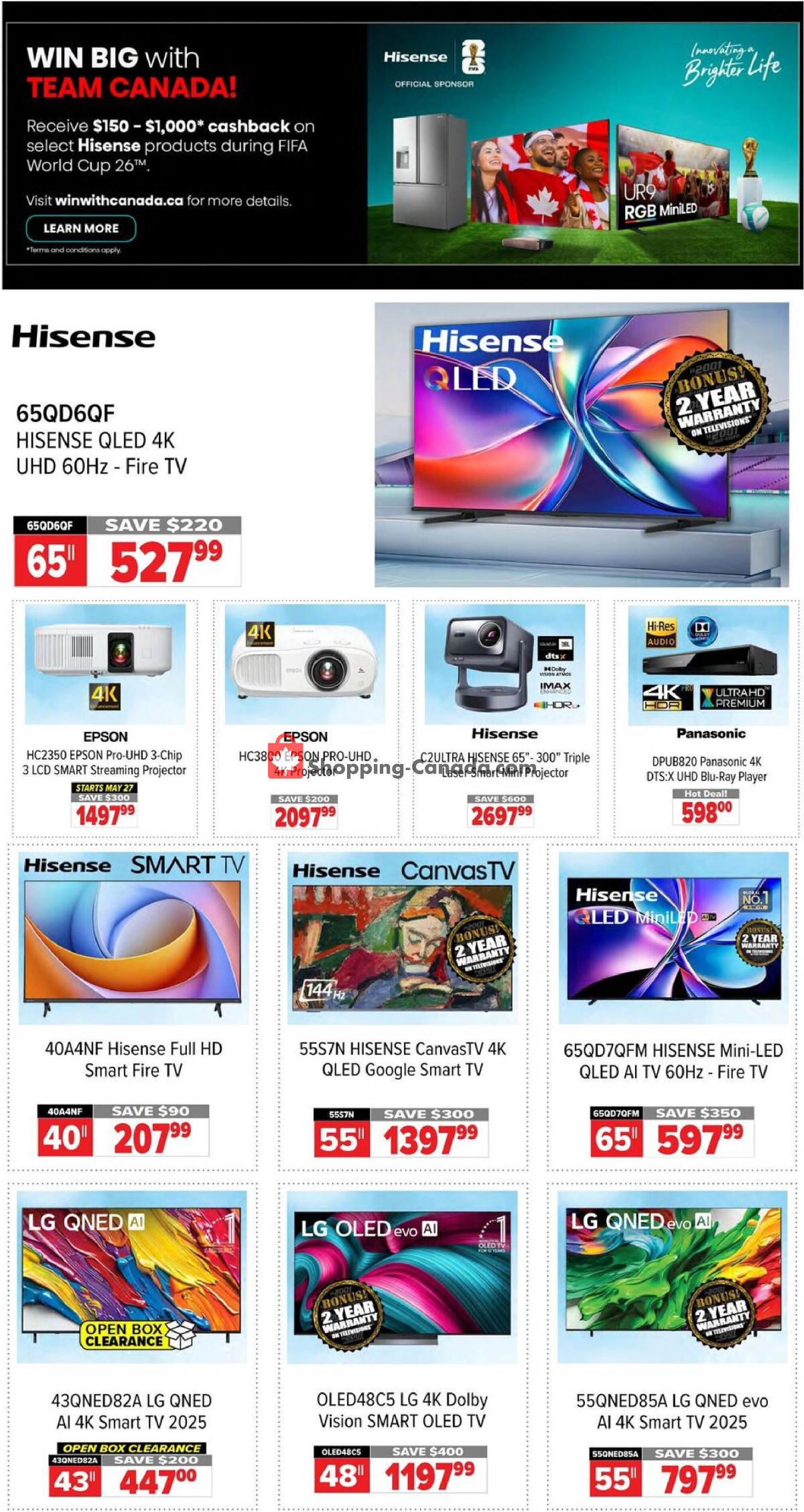 2001 Audio Video flyer from Friday May 29, 2026 to Thursday June 4, 2026 - page 2