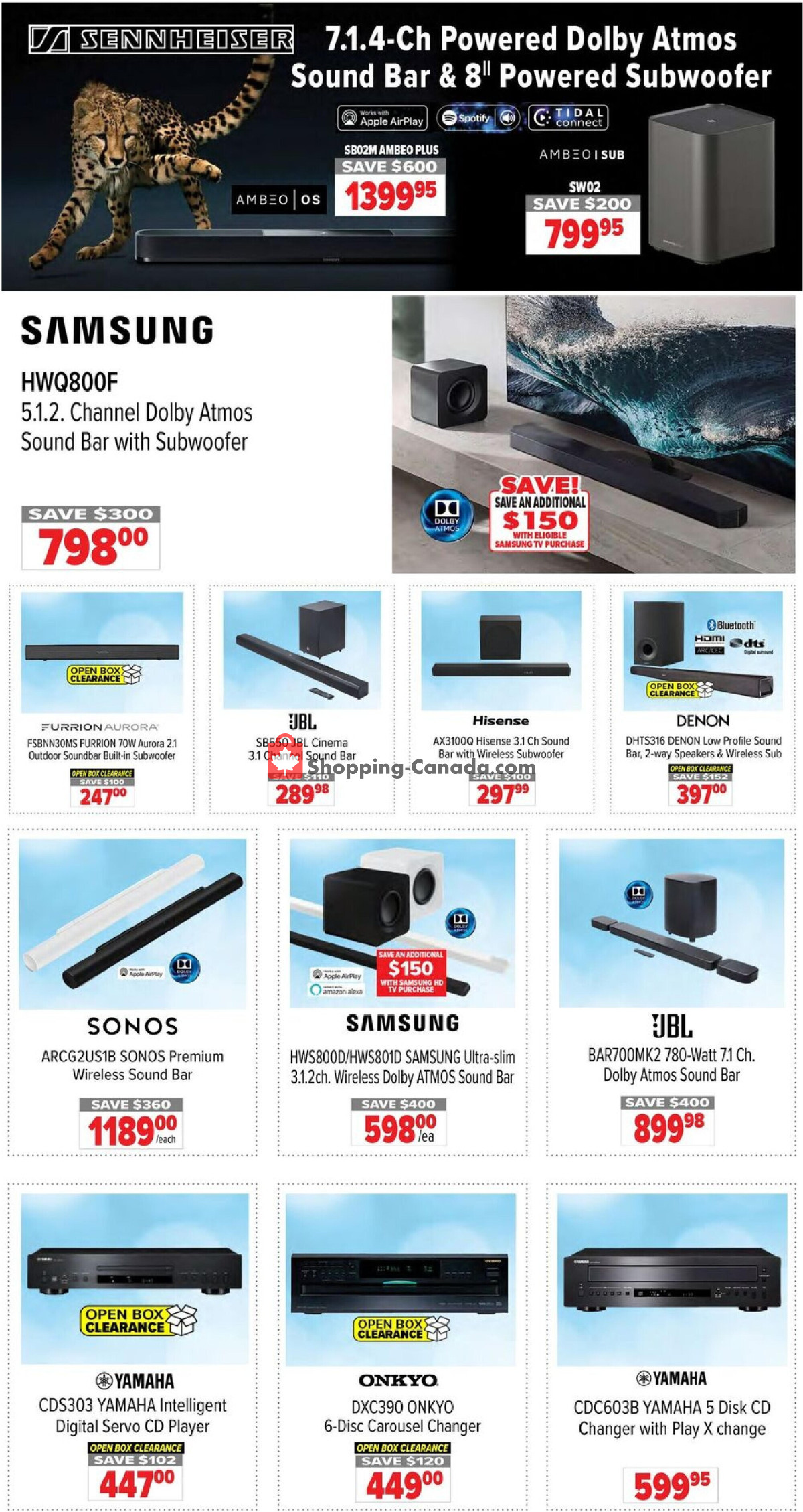 2001 Audio Video flyer from Friday May 29, 2026 to Thursday June 4, 2026 - page 5
