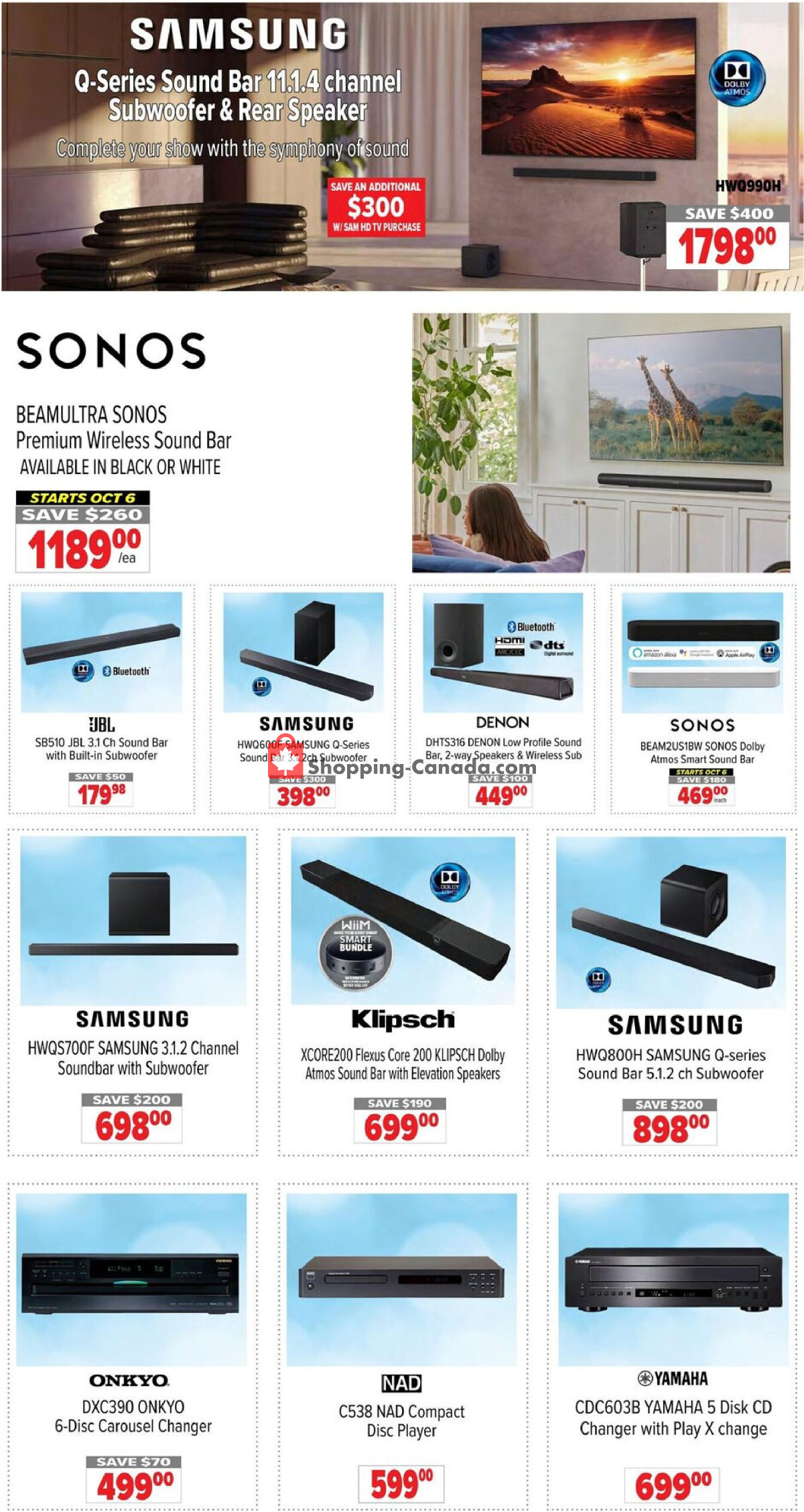 2001 Audio Video flyer from Friday October 2, 2026 to Thursday October 8, 2026 - page 5