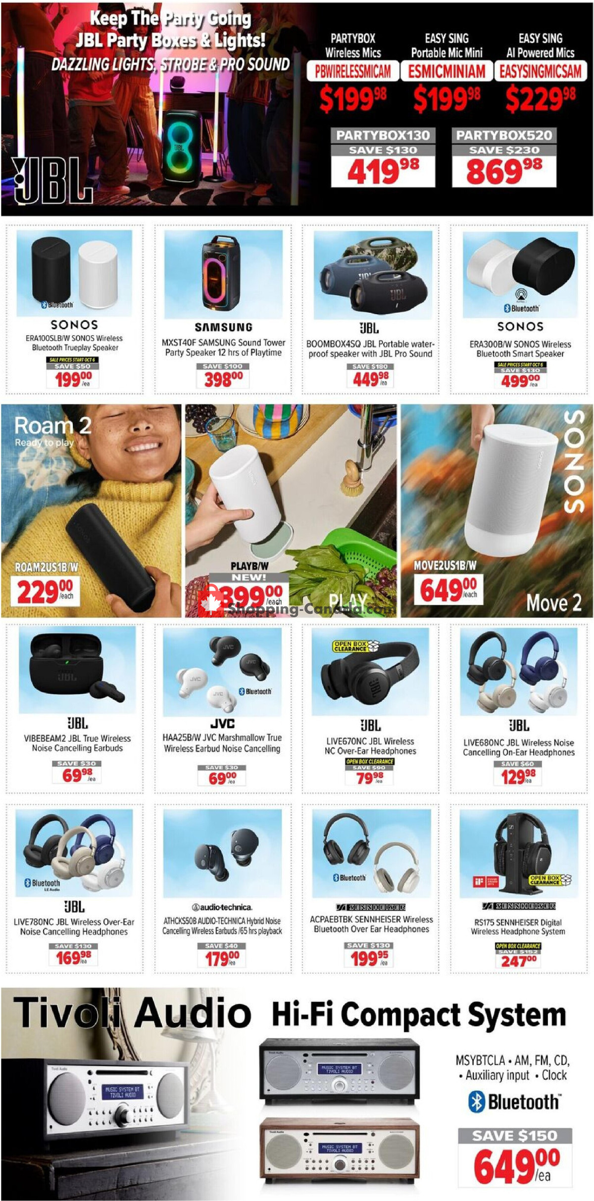 2001 Audio Video flyer from Friday October 2, 2026 to Thursday October 8, 2026 - page 6