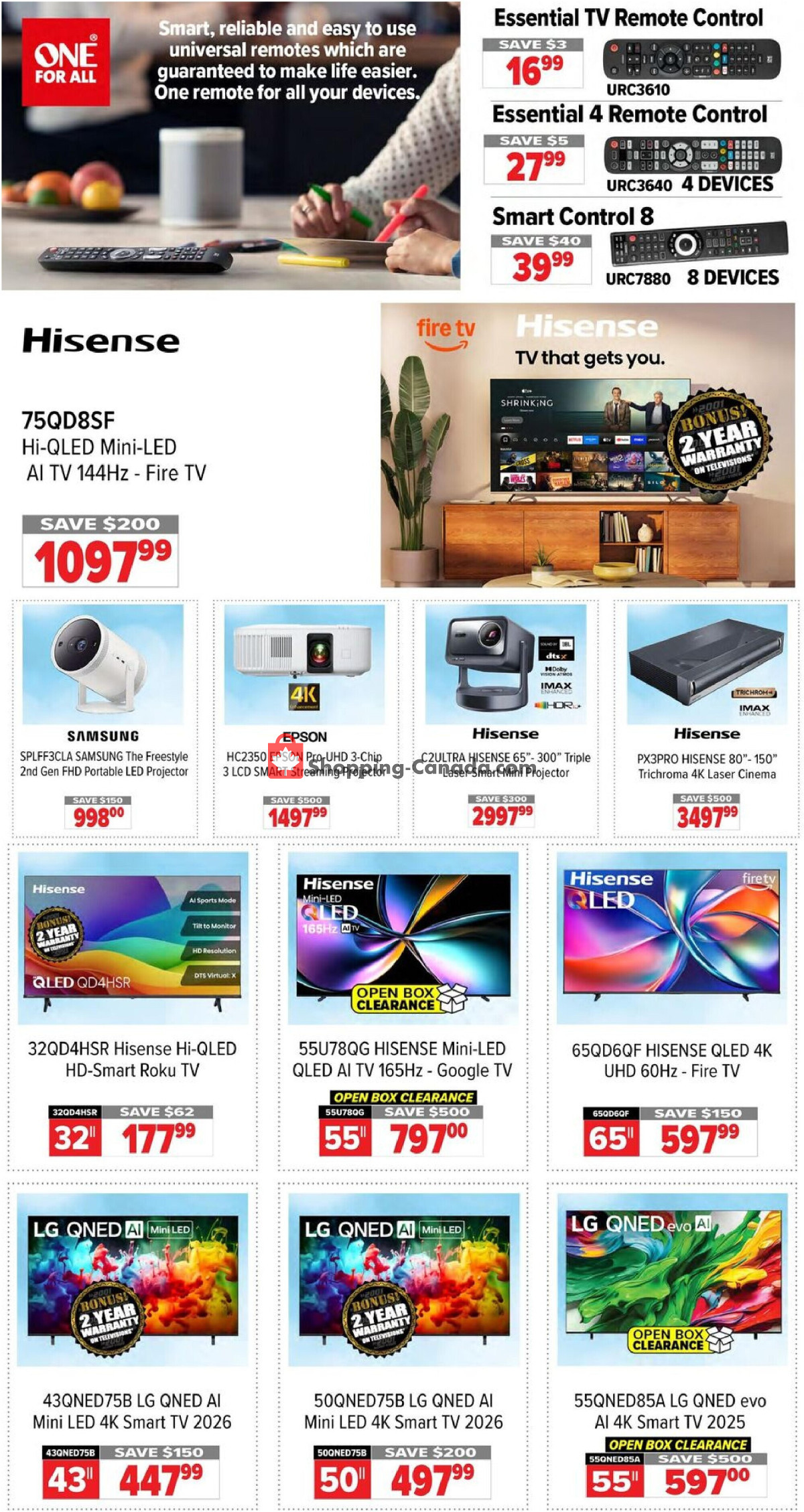 2001 Audio Video flyer from Friday September 25, 2026 to Thursday October 1, 2026 - page 2