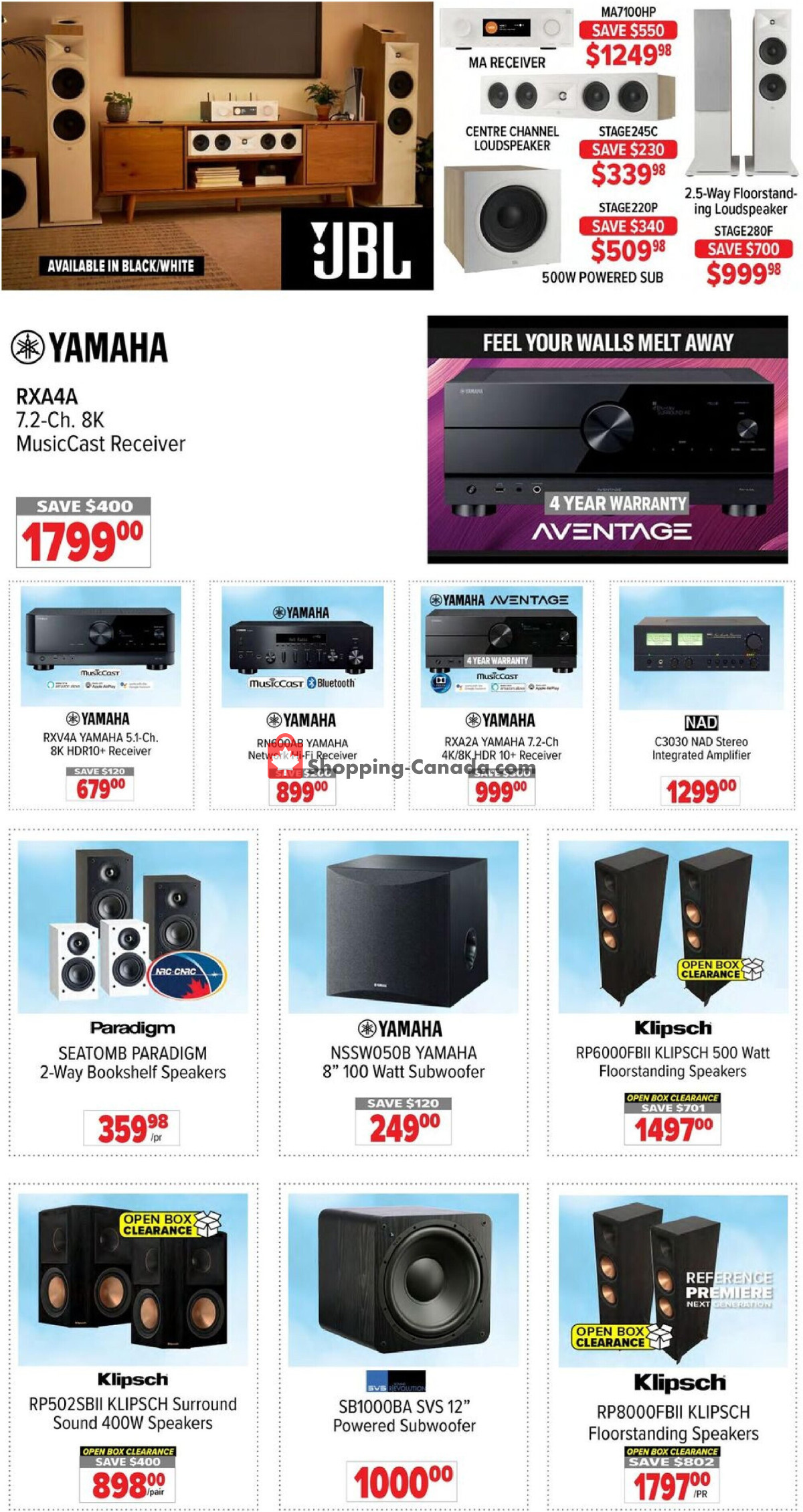 2001 Audio Video flyer from Friday September 25, 2026 to Thursday October 1, 2026 - page 4