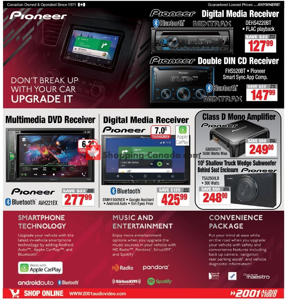 2001 Audio Video flyer from Friday August 7, 2020 to Thursday August 13, 2020 - page 14