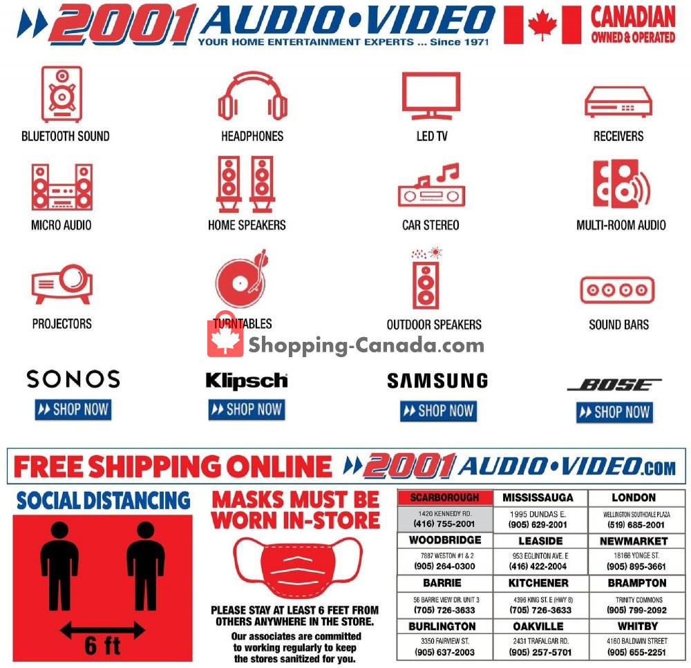 2001 Audio Video flyer from Friday August 7, 2020 to Thursday August 13, 2020 - page 15