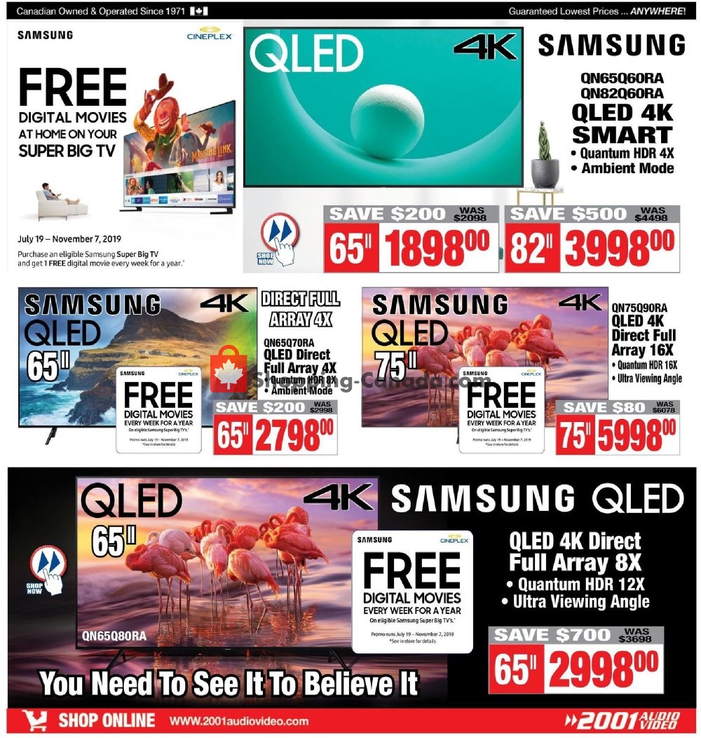 2001 Audio Video flyer from Friday August 9, 2019 to Thursday August 15, 2019 - page 10