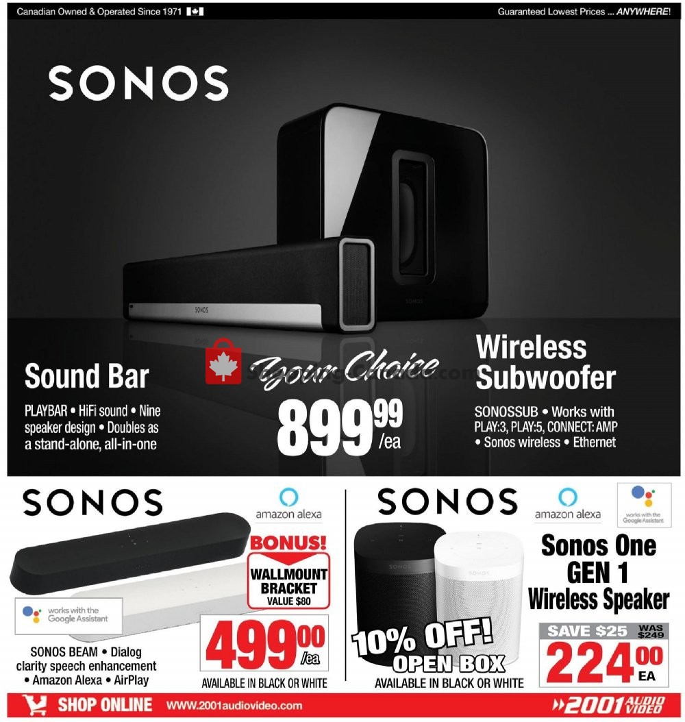2001 Audio Video flyer from Friday August 9, 2019 to Thursday August 15, 2019 - page 14