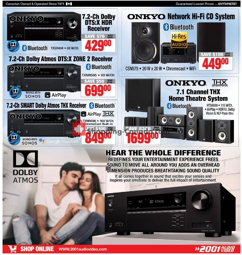 2001 Audio Video flyer from Friday August 9, 2019 to Thursday August 15, 2019 - page 17