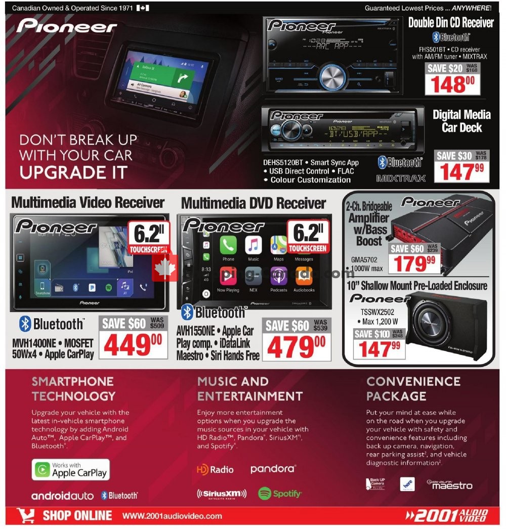 2001 Audio Video flyer from Friday August 9, 2019 to Thursday August 15, 2019 - page 19