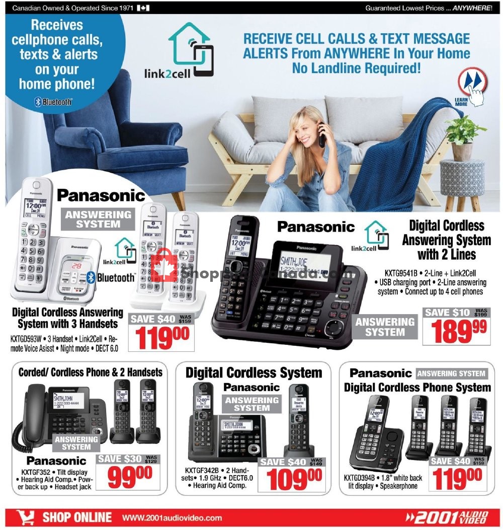 2001 Audio Video flyer from Friday August 9, 2019 to Thursday August 15, 2019 - page 20