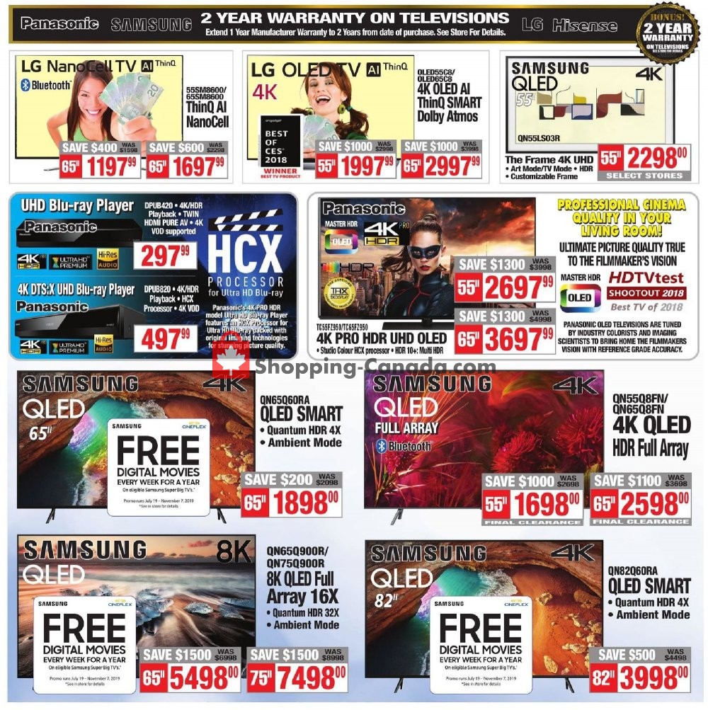 2001 Audio Video flyer from Friday August 9, 2019 to Thursday August 15, 2019 - page 3