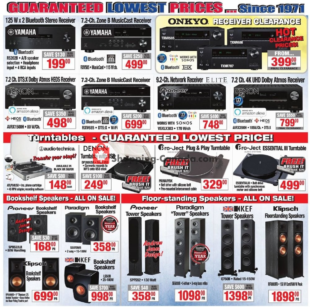 2001 Audio Video flyer from Friday August 9, 2019 to Thursday August 15, 2019 - page 4