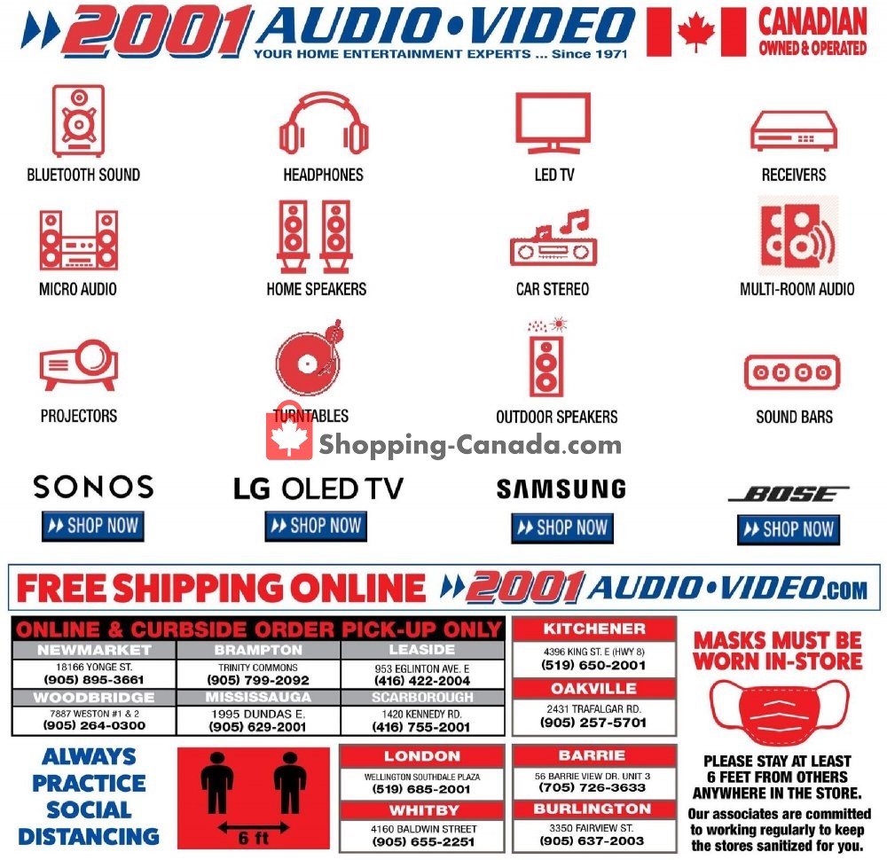 2001 Audio Video flyer from Friday December 18, 2020 to Thursday December 24, 2020 - page 15