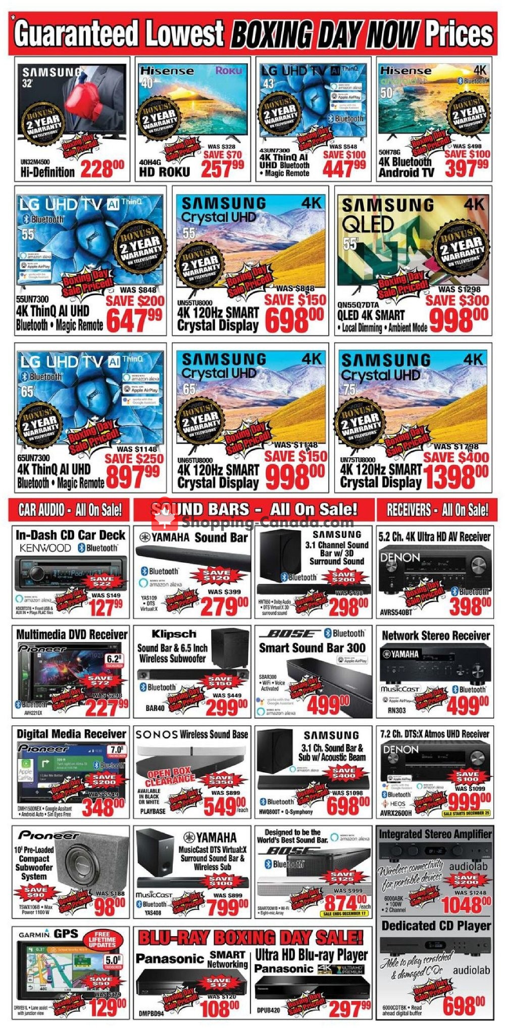 2001 Audio Video flyer from Friday December 18, 2020 to Thursday December 24, 2020 - page 2