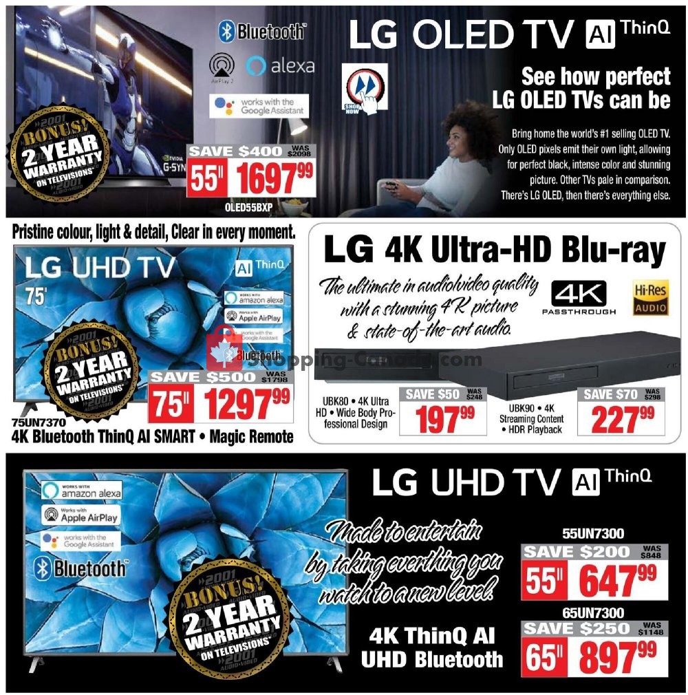 2001 Audio Video flyer from Friday December 18, 2020 to Thursday December 24, 2020 - page 6