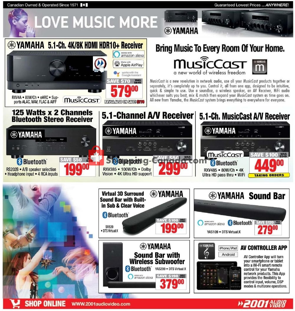 2001 Audio Video flyer from Friday December 18, 2020 to Thursday December 24, 2020 - page 8